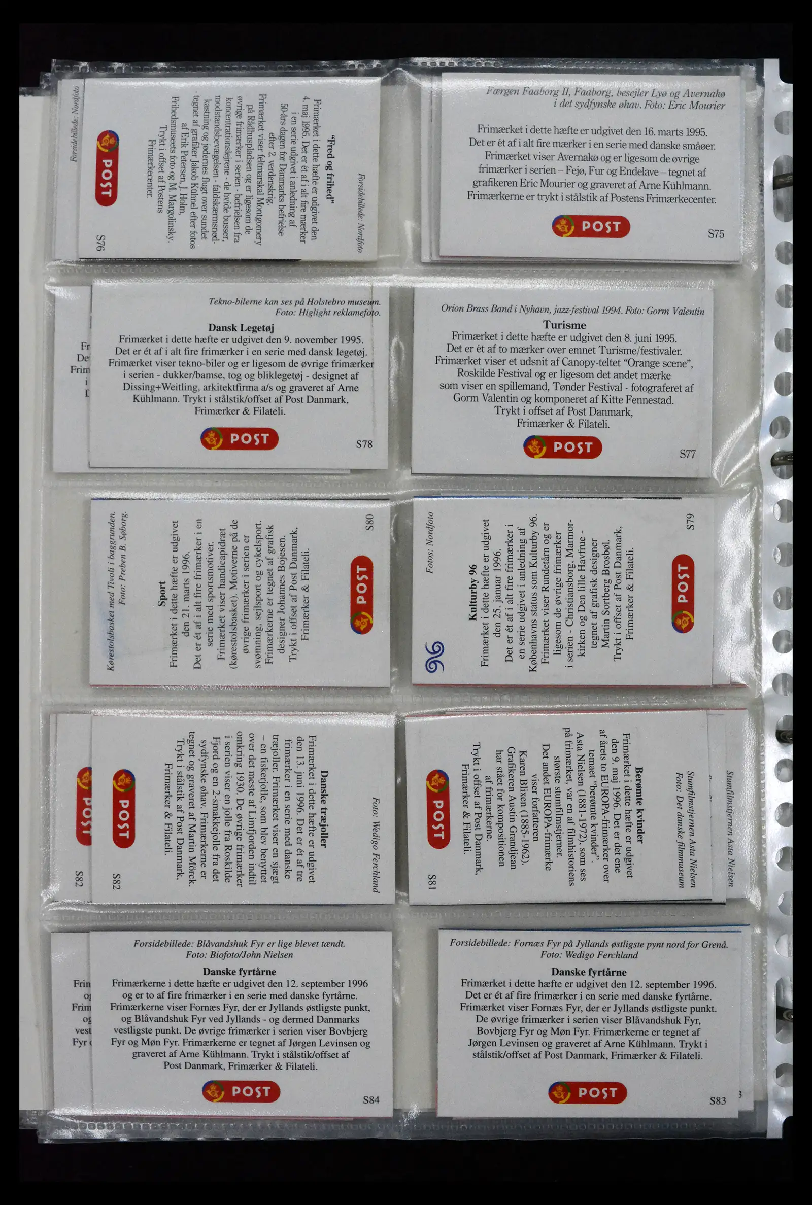 41905 0075 - Postzegelverzameling 41905 Denemarken postzegelboekjes gespecialiseerd 1929-2018.