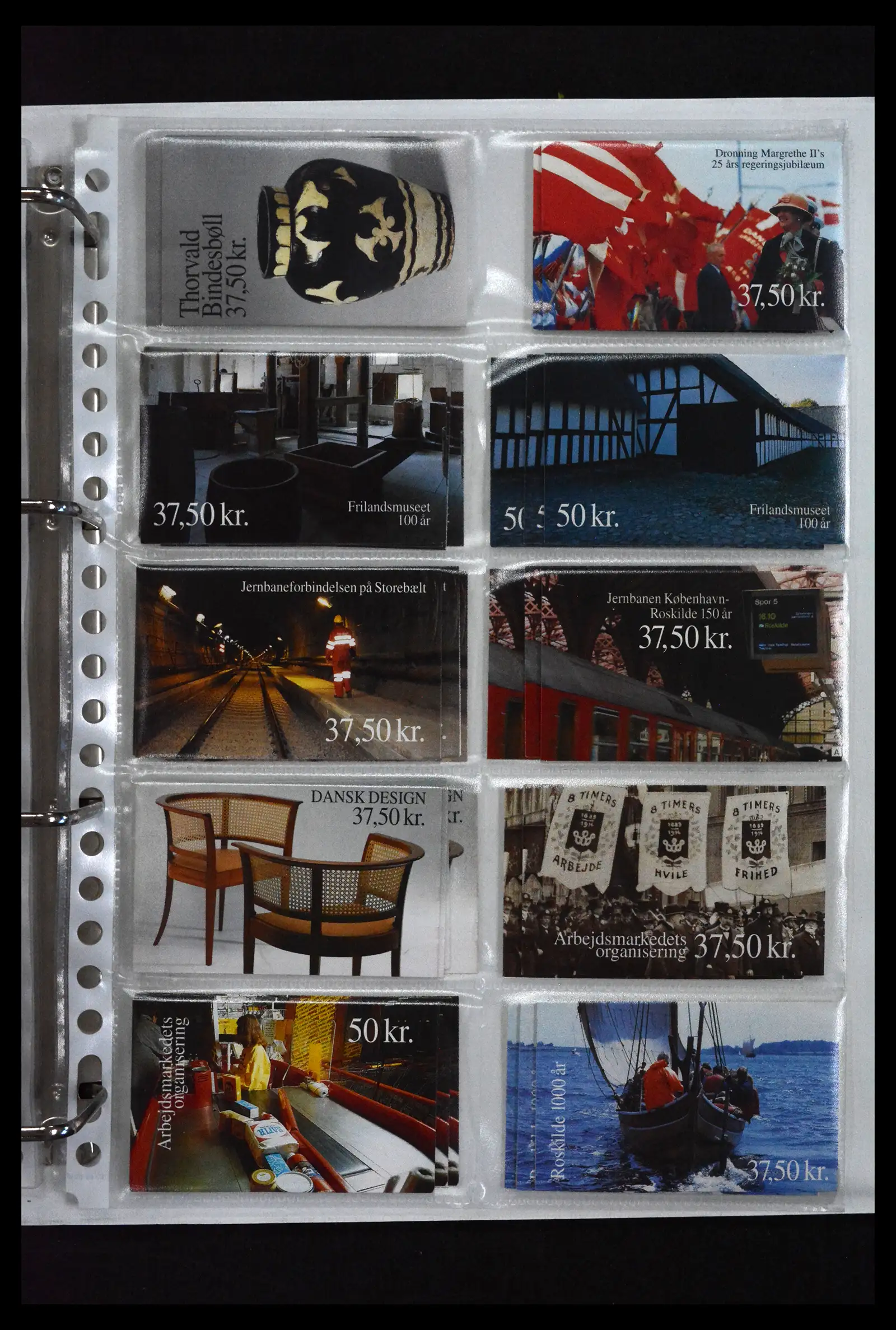 41905 0076 - Postzegelverzameling 41905 Denemarken postzegelboekjes gespecialiseerd 1929-2018.