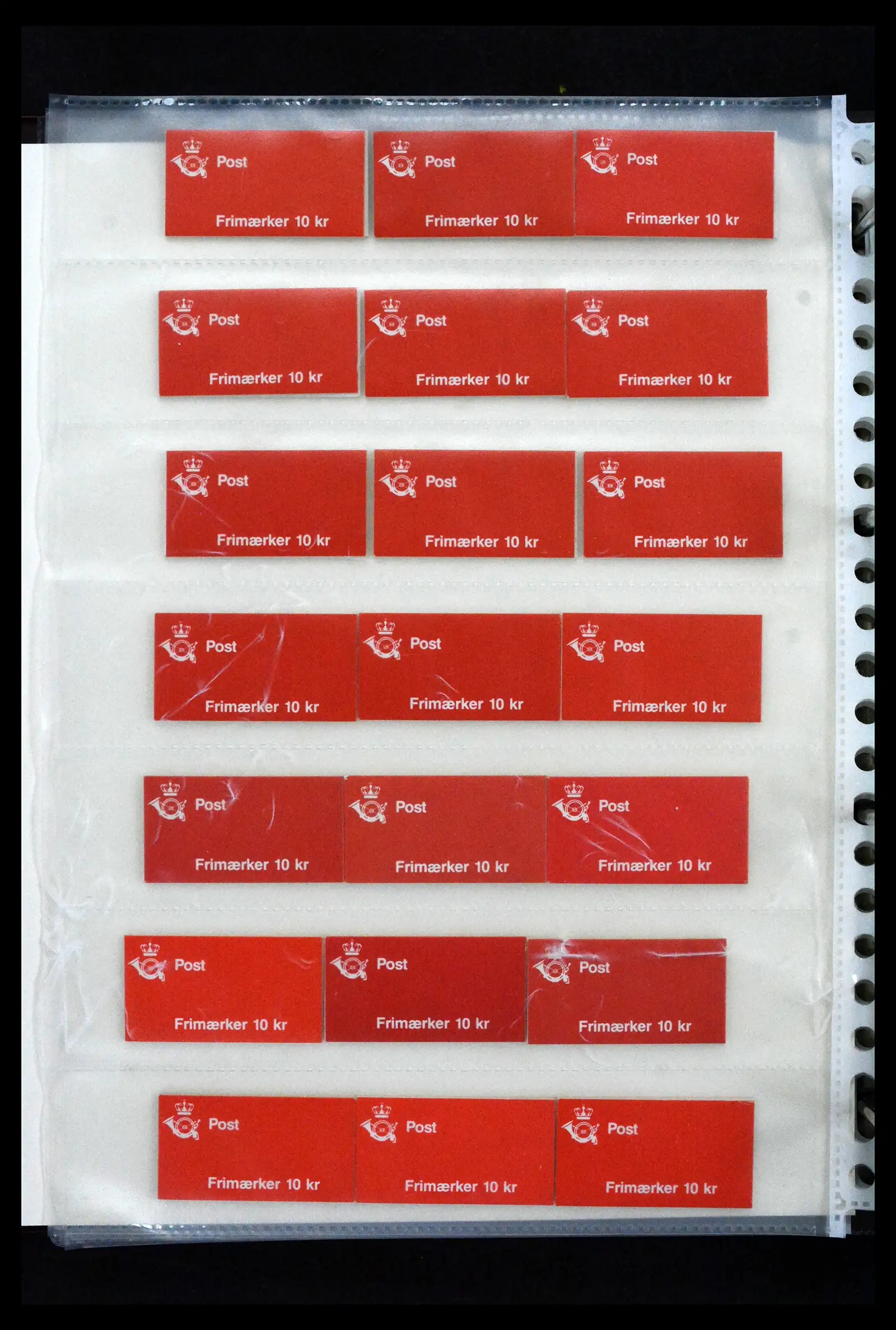 41905 0087 - Postzegelverzameling 41905 Denemarken postzegelboekjes gespecialiseerd 1929-2018.