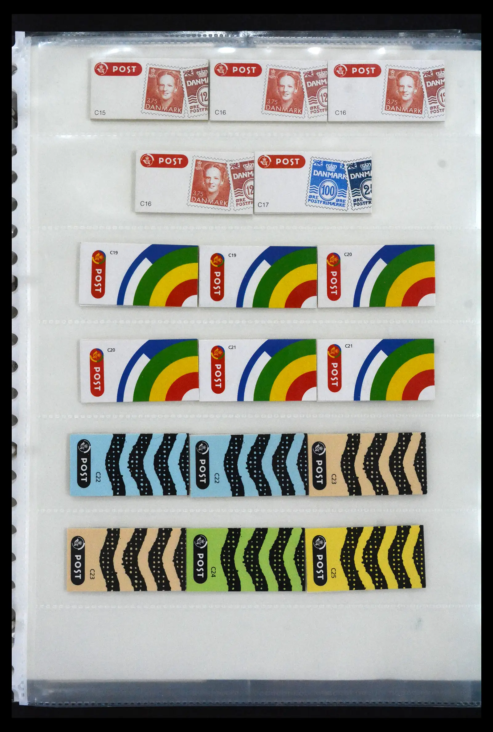41905 0090 - Postzegelverzameling 41905 Denemarken postzegelboekjes gespecialiseerd 1929-2018.