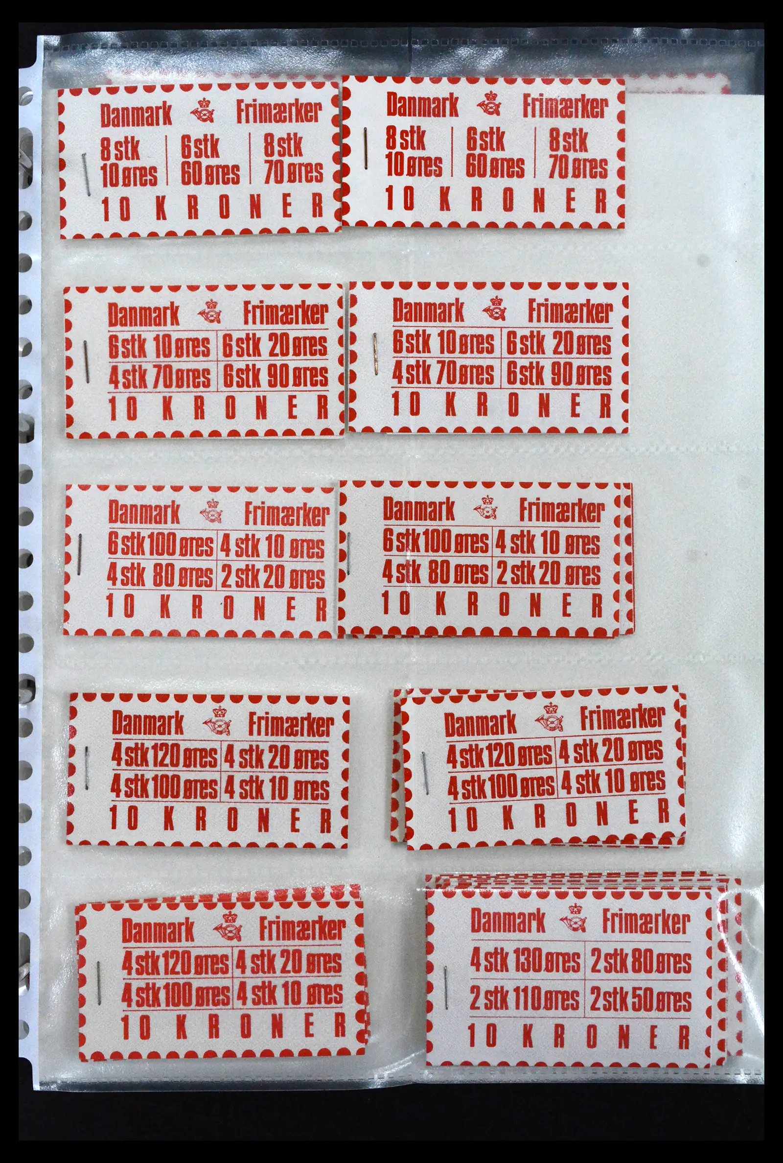 41905 0096 - Postzegelverzameling 41905 Denemarken postzegelboekjes gespecialiseerd 1929-2018.