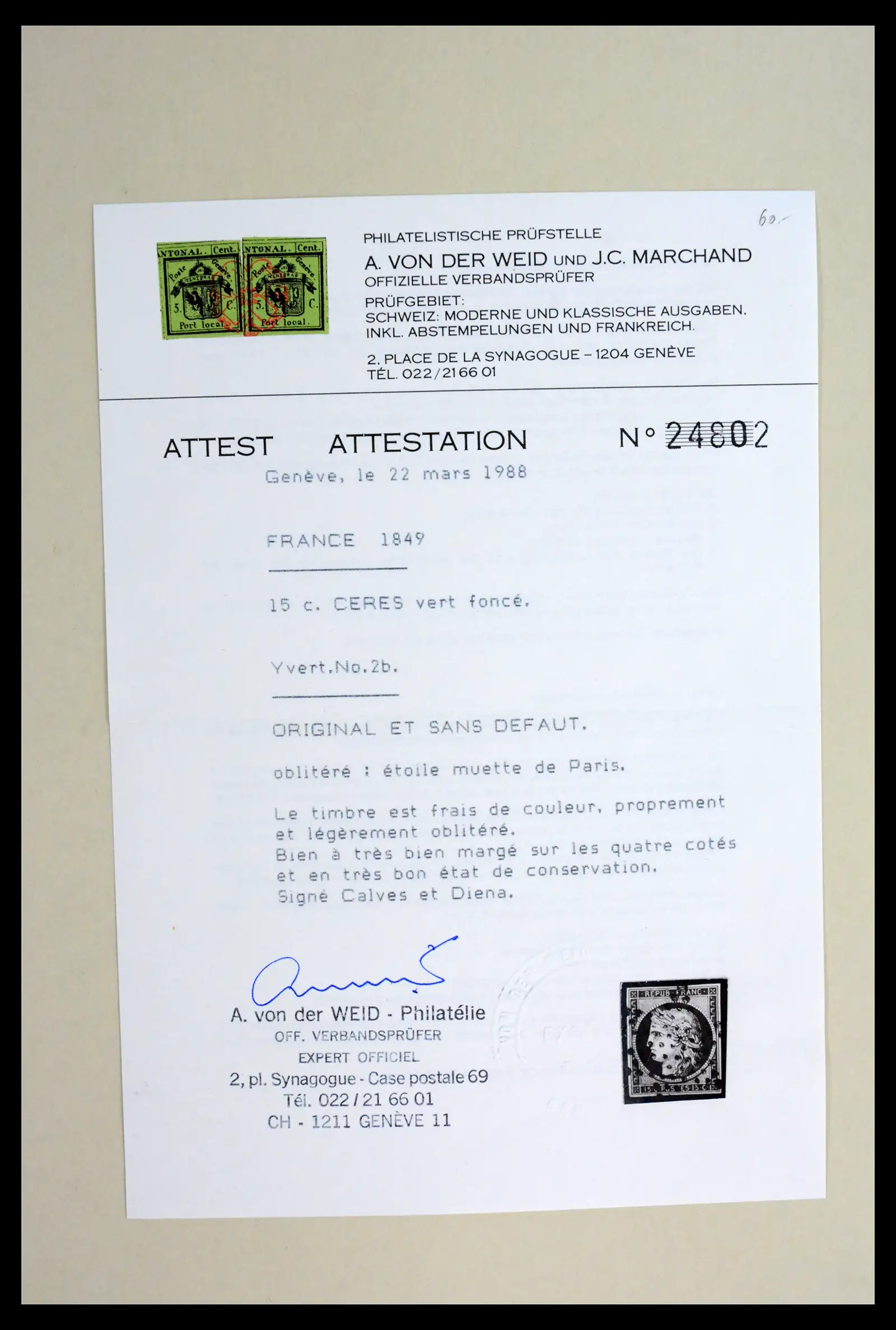 41910 0002 - Stamp collection 41910 France 1849-1944.