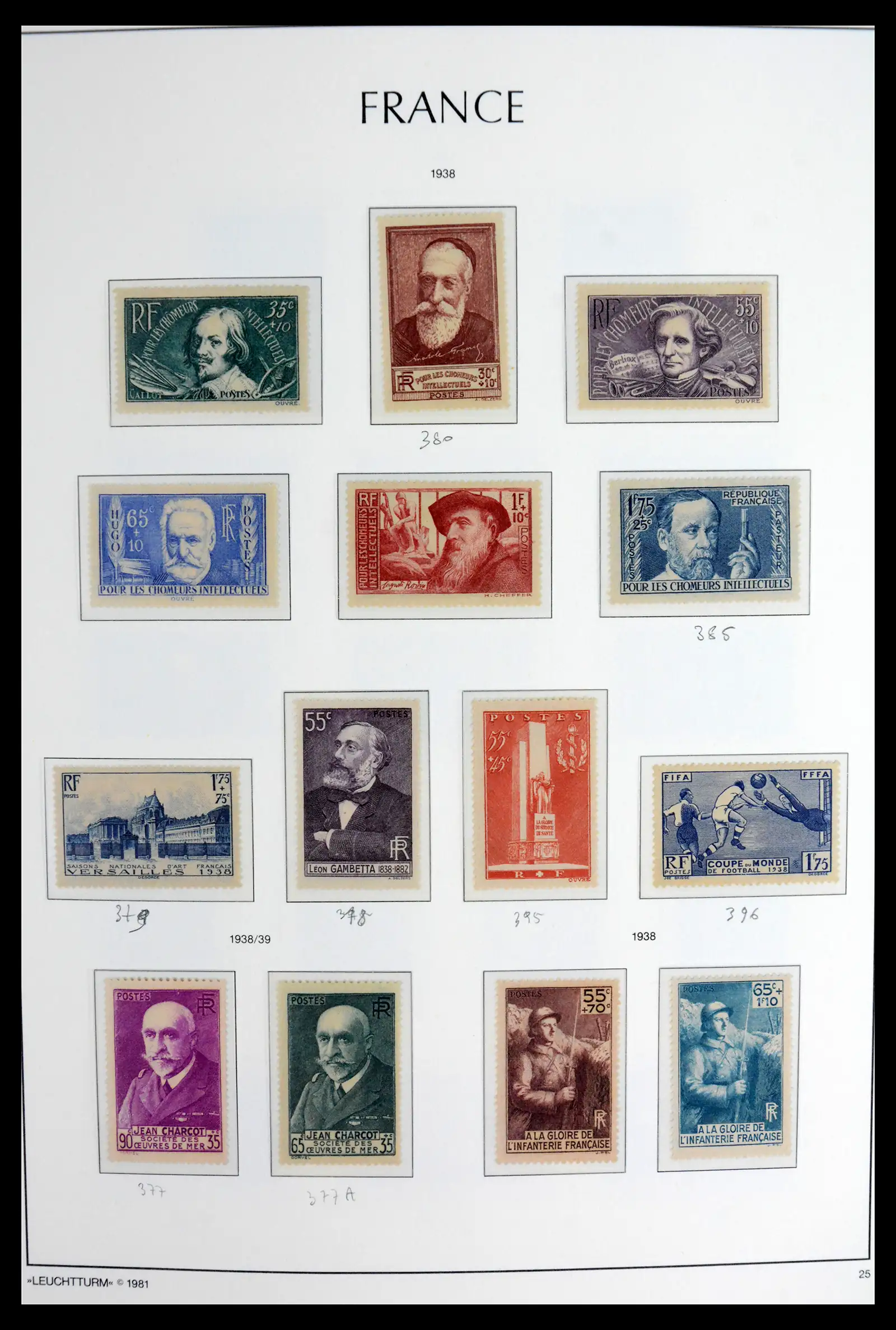 41910 0027 - Stamp collection 41910 France 1849-1944.