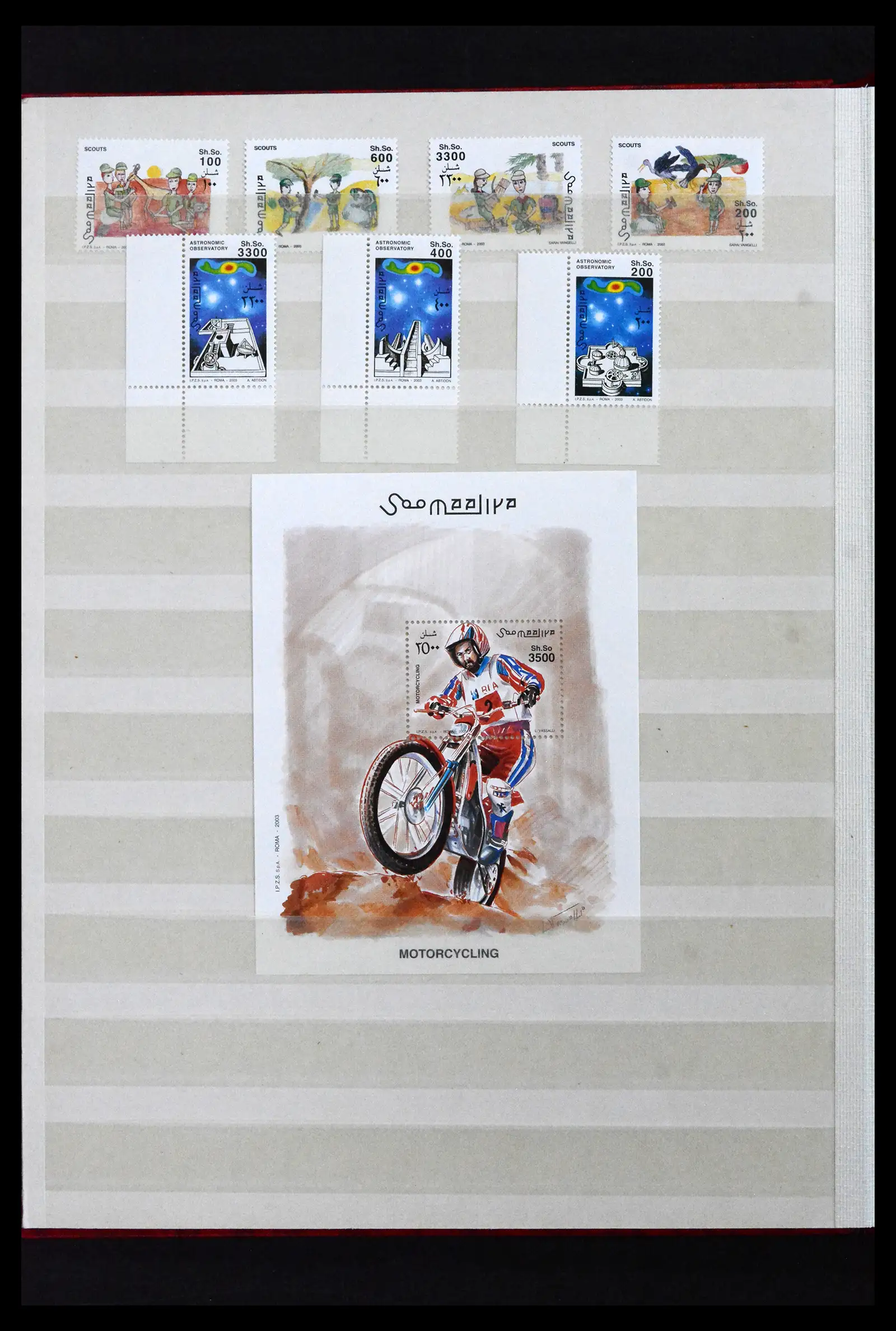 41916 0012 - Stamp collection 41916 Somalia 1960-2003.