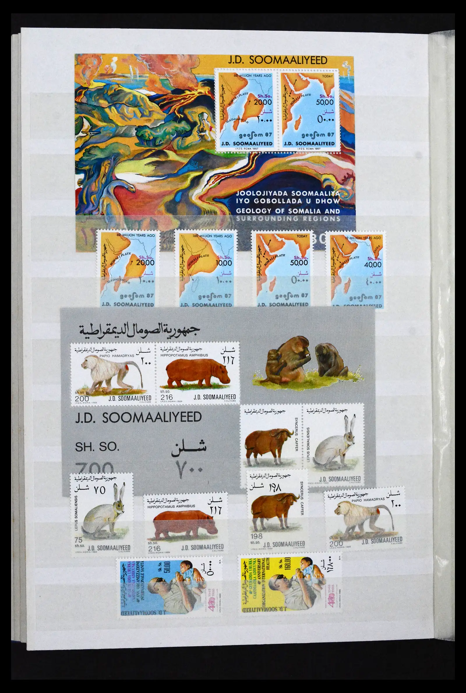 41916 0036 - Stamp collection 41916 Somalia 1960-2003.