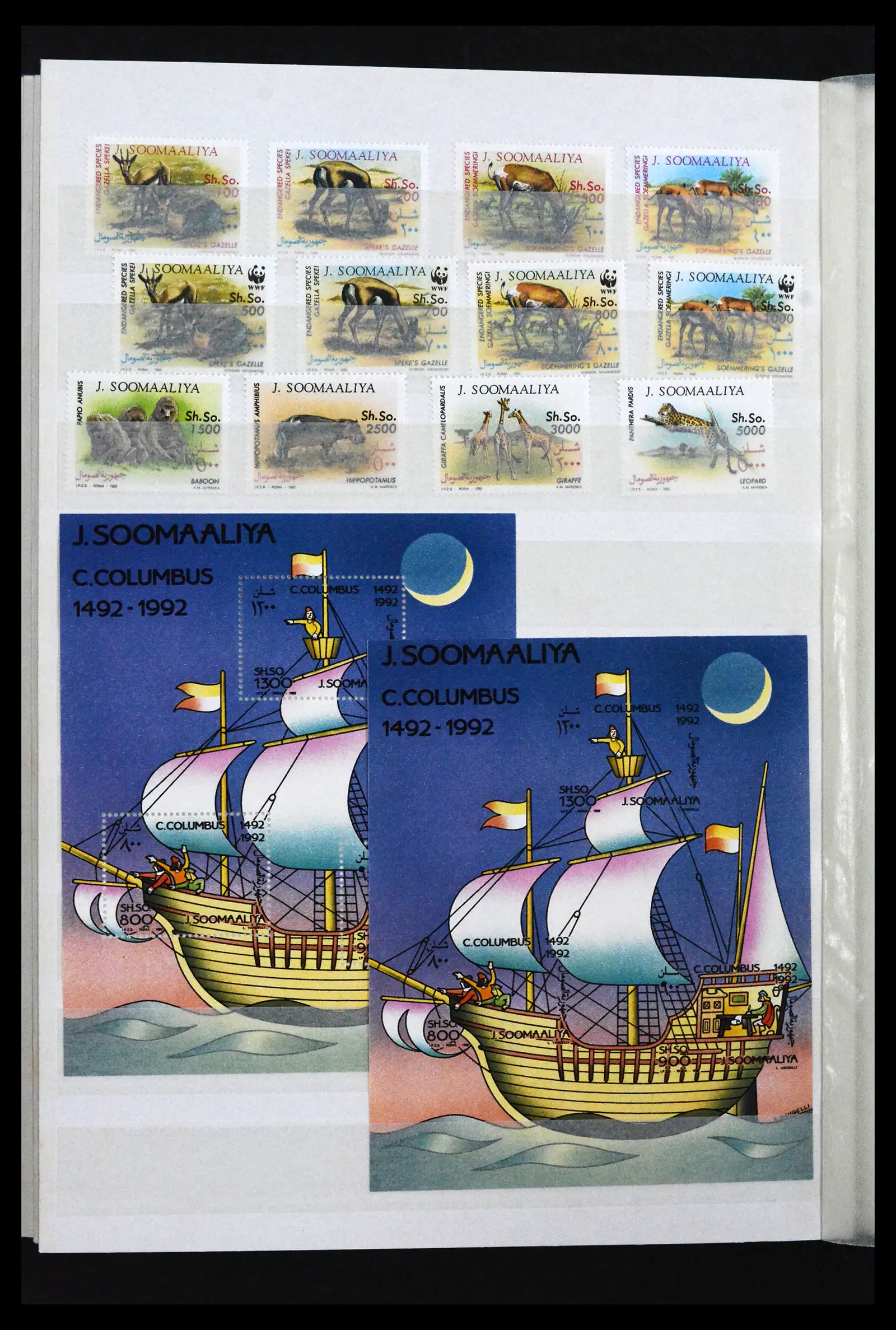 41916 0038 - Stamp collection 41916 Somalia 1960-2003.