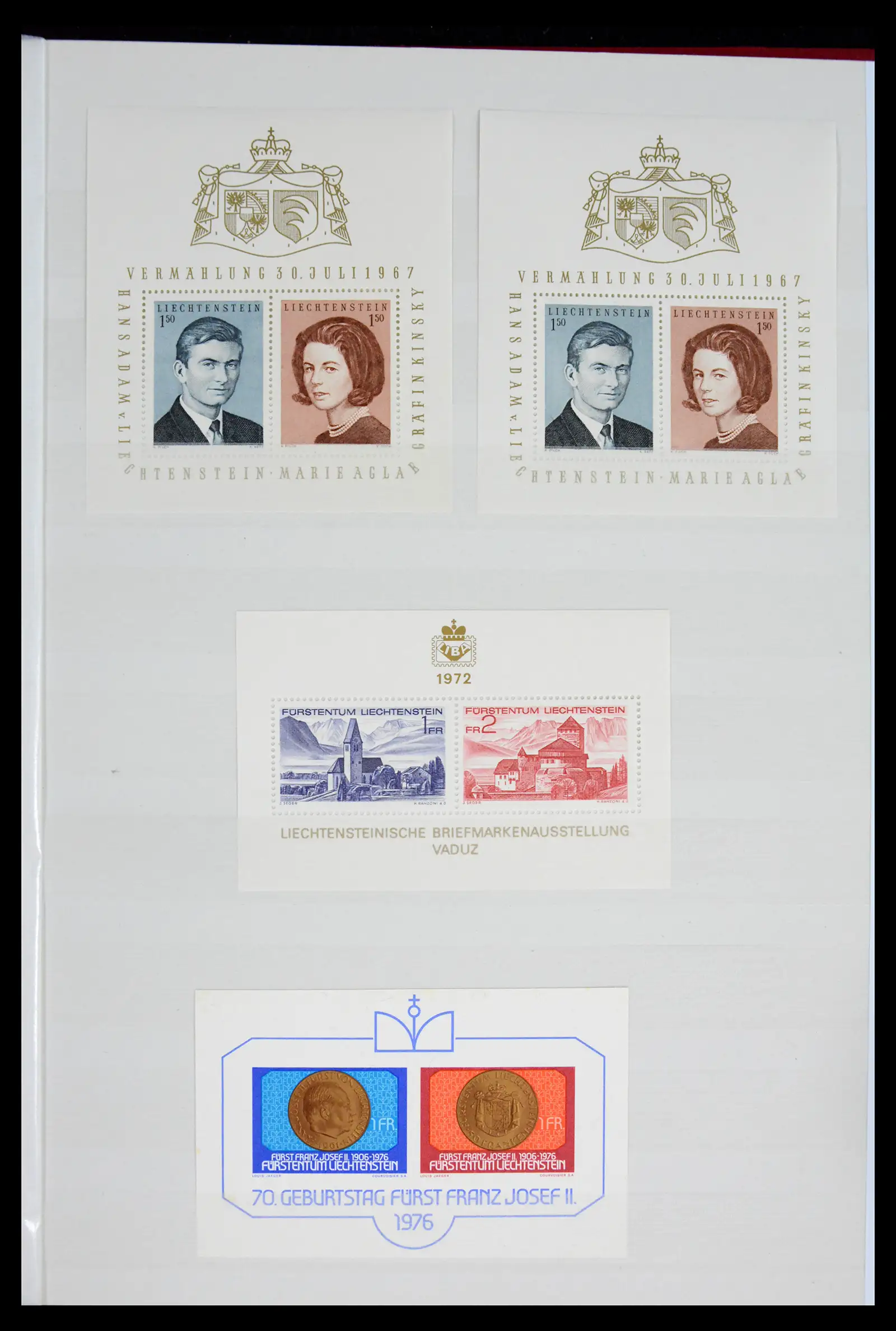 41917 0039 - Postzegelverzameling 41917 Liechtenstein 1912-2013.