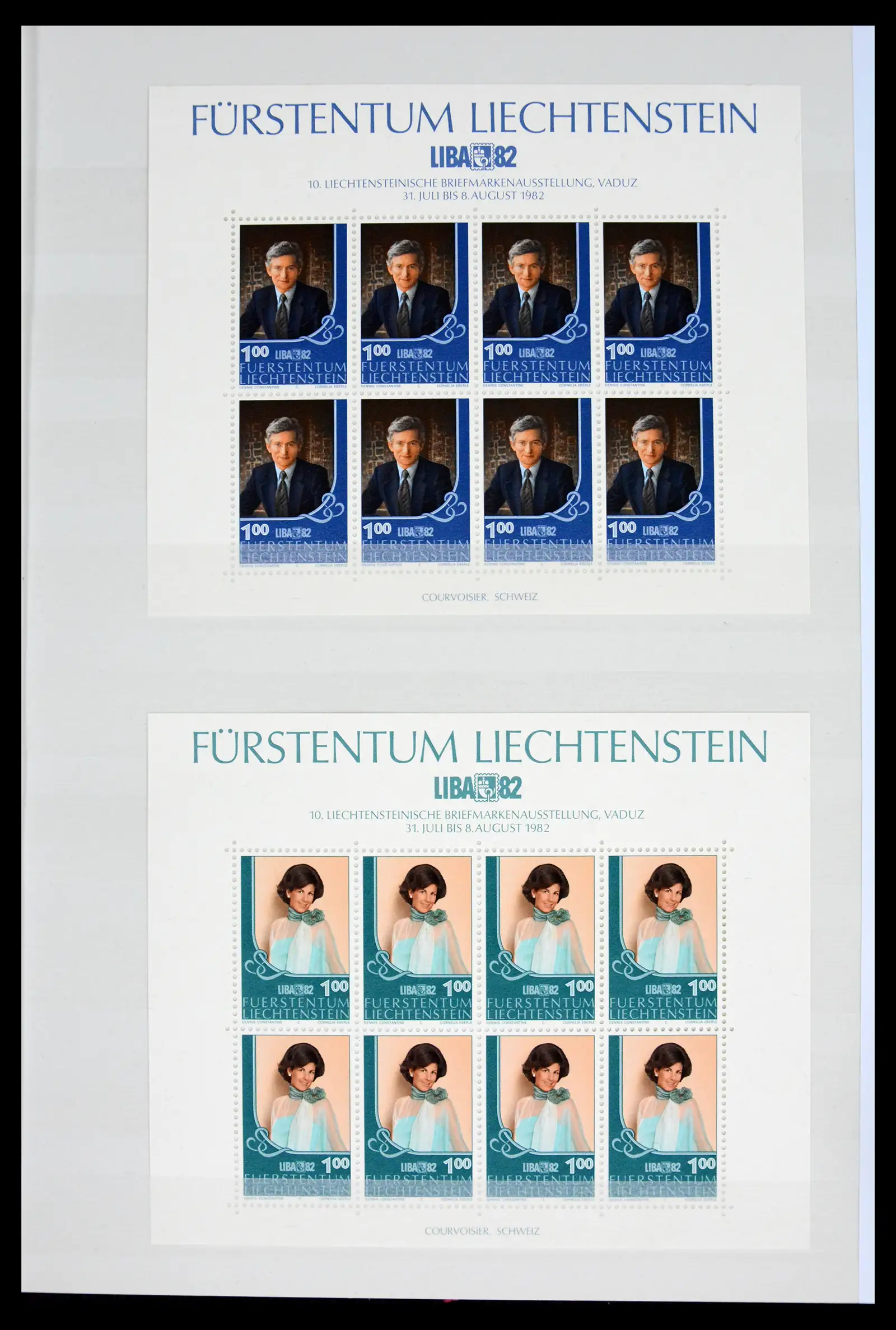 41917 0042 - Postzegelverzameling 41917 Liechtenstein 1912-2013.