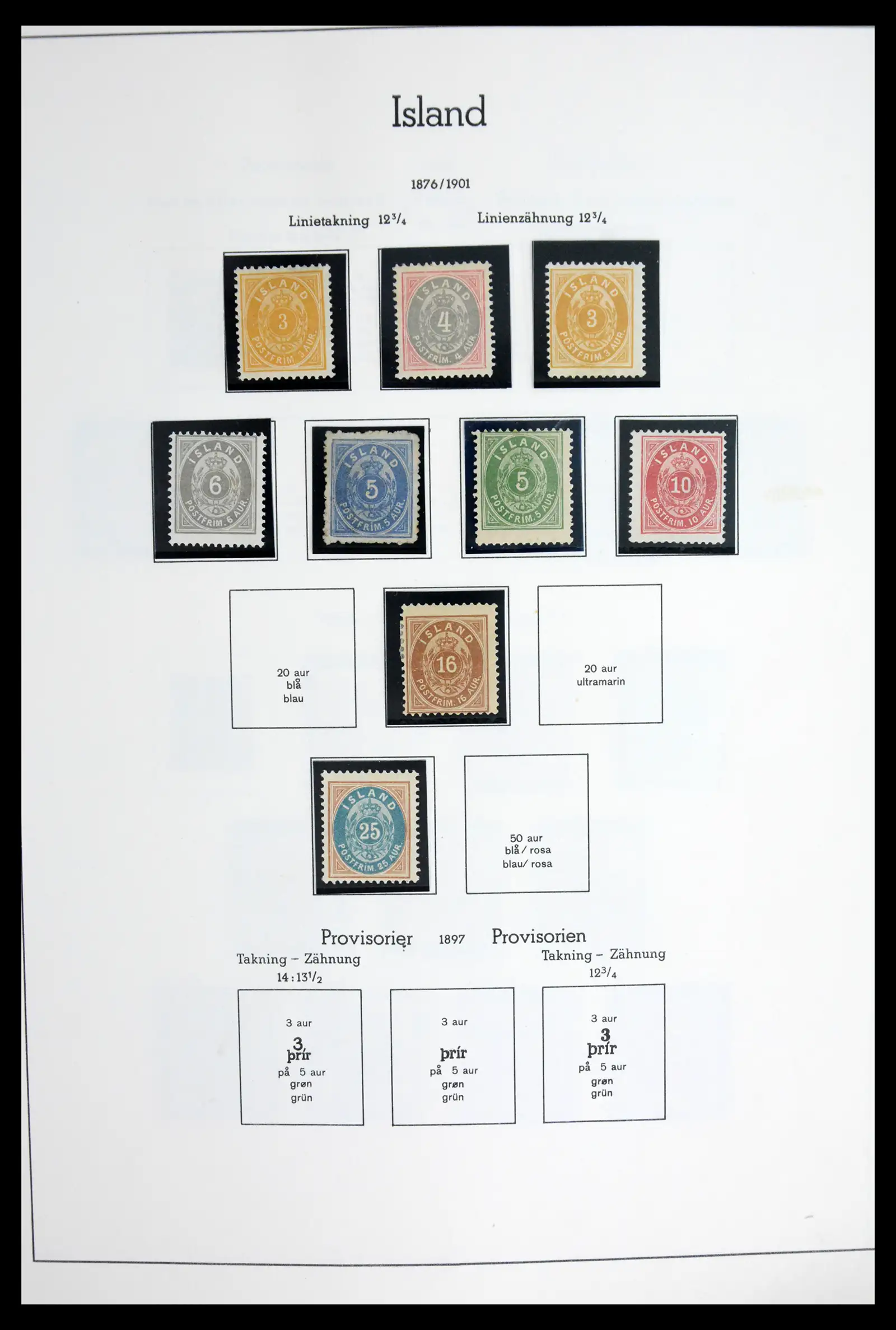 41918 0002 - Stamp collection 41918 Iceland 1873-1948.