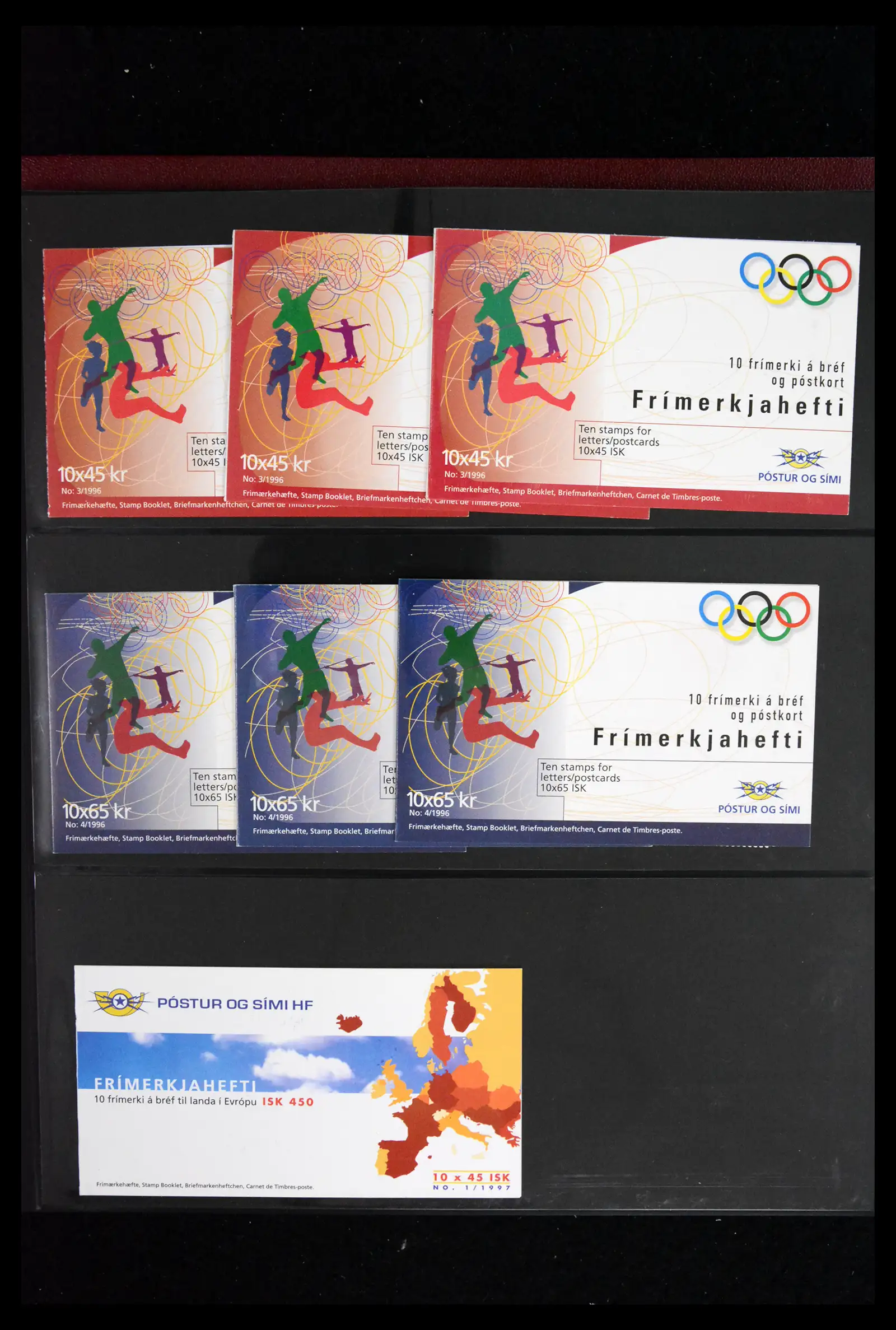 41919 0007 - Stamp collection 41919 Iceland stamp booklets 1987-2015.