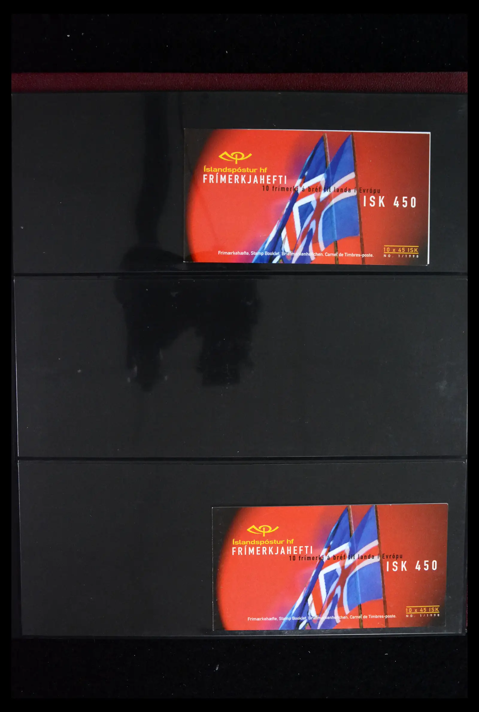 41919 0011 - Stamp collection 41919 Iceland stamp booklets 1987-2015.