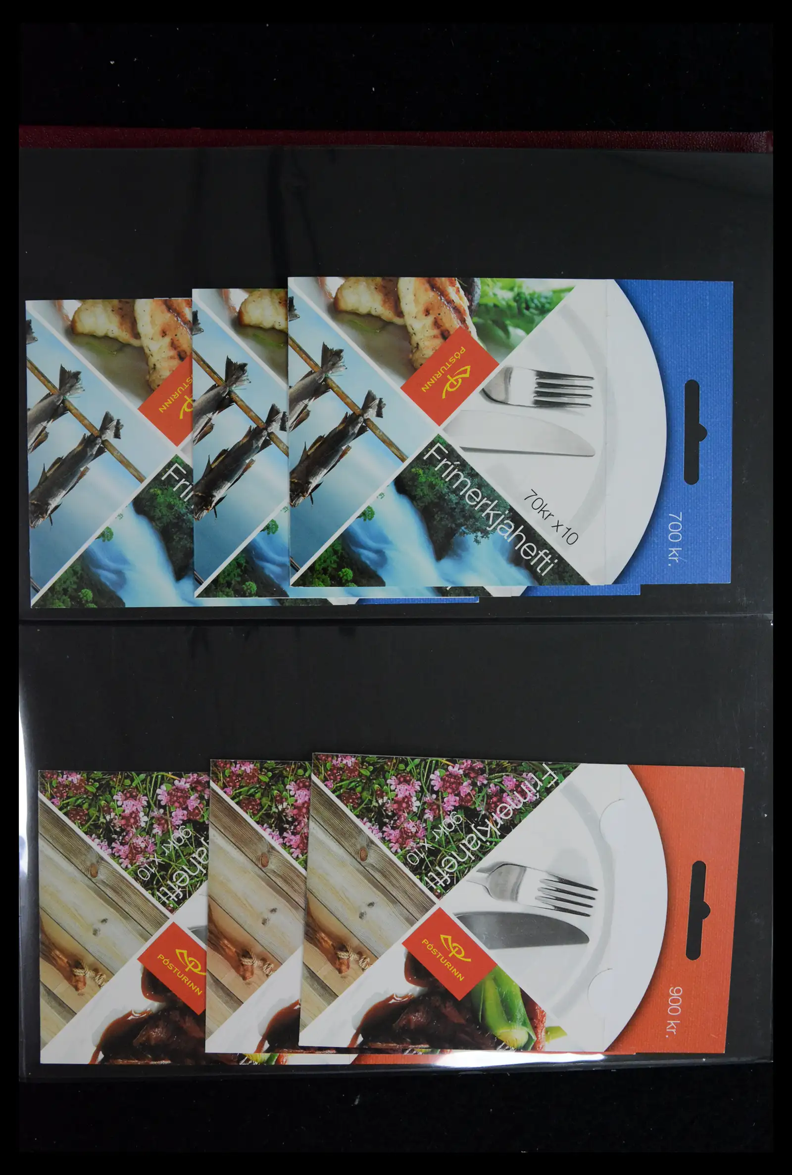 41919 0024 - Stamp collection 41919 Iceland stamp booklets 1987-2015.
