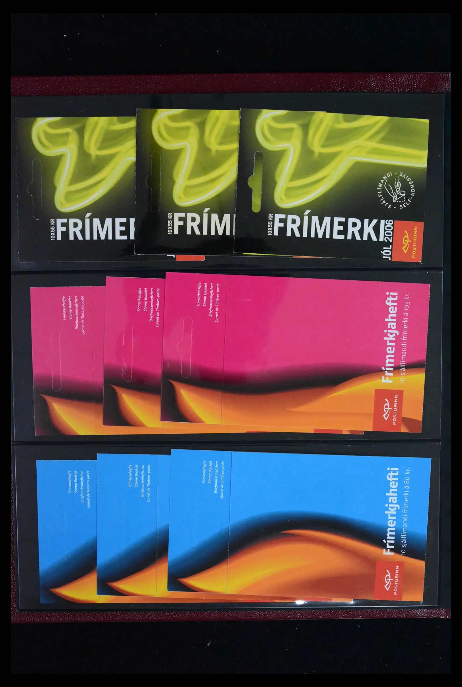 41919 0026 - Stamp collection 41919 Iceland stamp booklets 1987-2015.