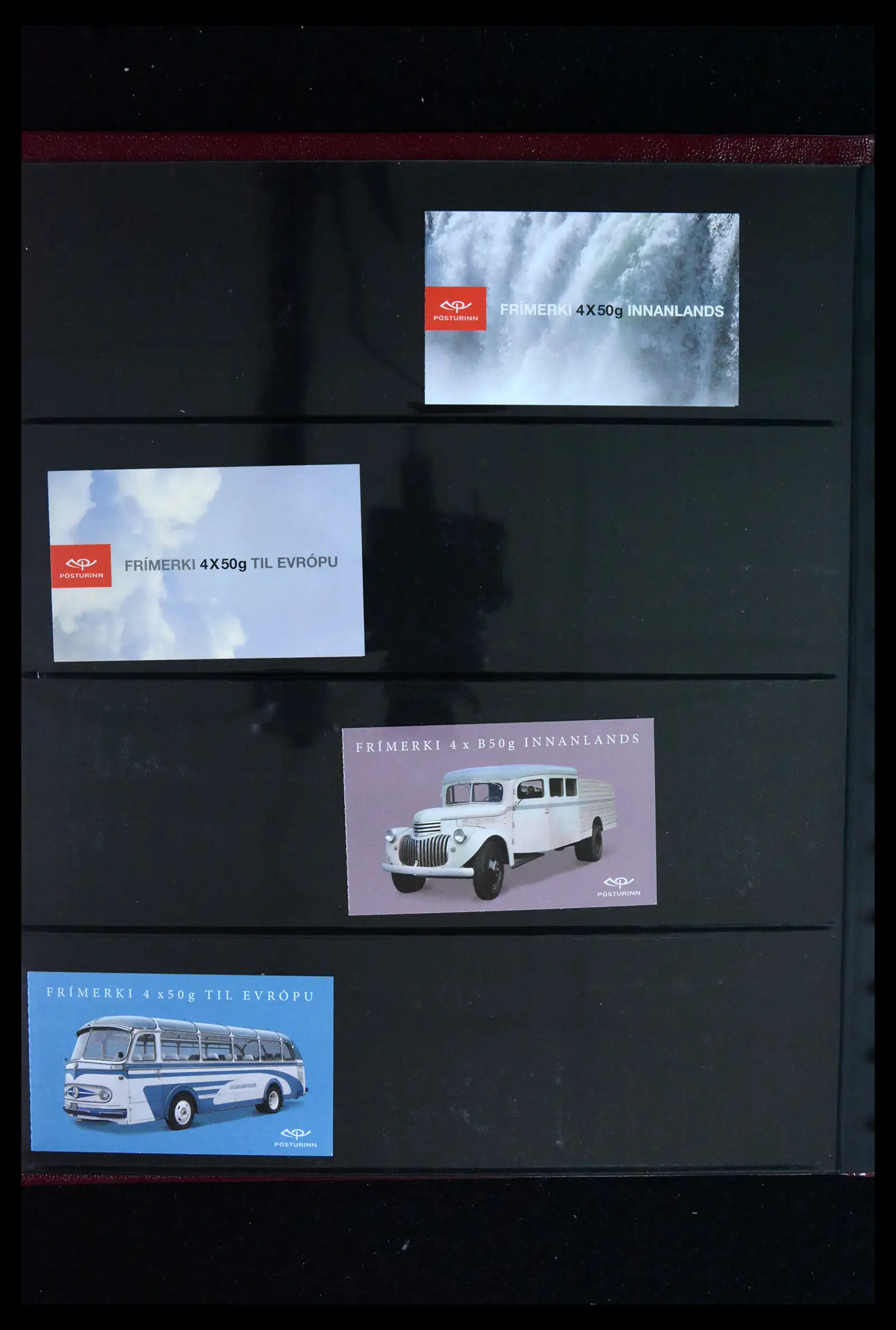 41919 0036 - Stamp collection 41919 Iceland stamp booklets 1987-2015.