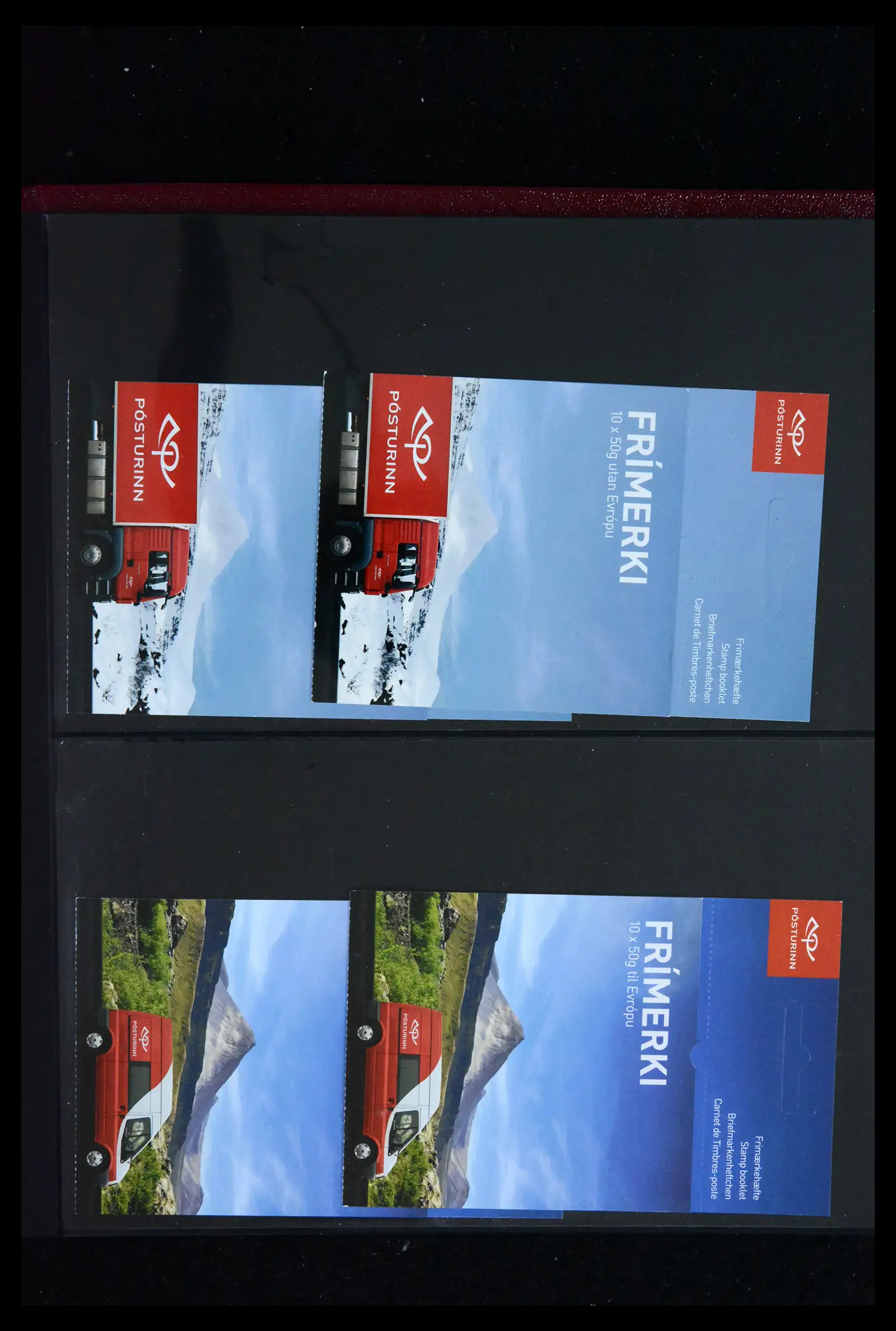 41919 0037 - Stamp collection 41919 Iceland stamp booklets 1987-2015.