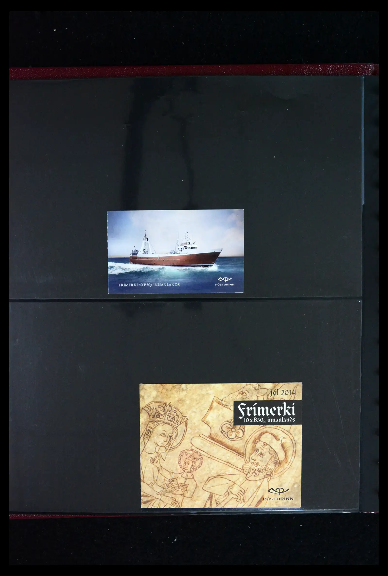 41919 0038 - Stamp collection 41919 Iceland stamp booklets 1987-2015.