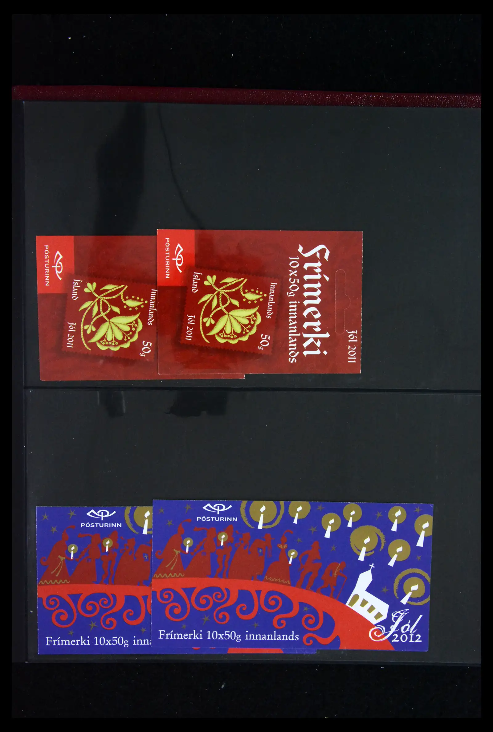 41919 0039 - Stamp collection 41919 Iceland stamp booklets 1987-2015.
