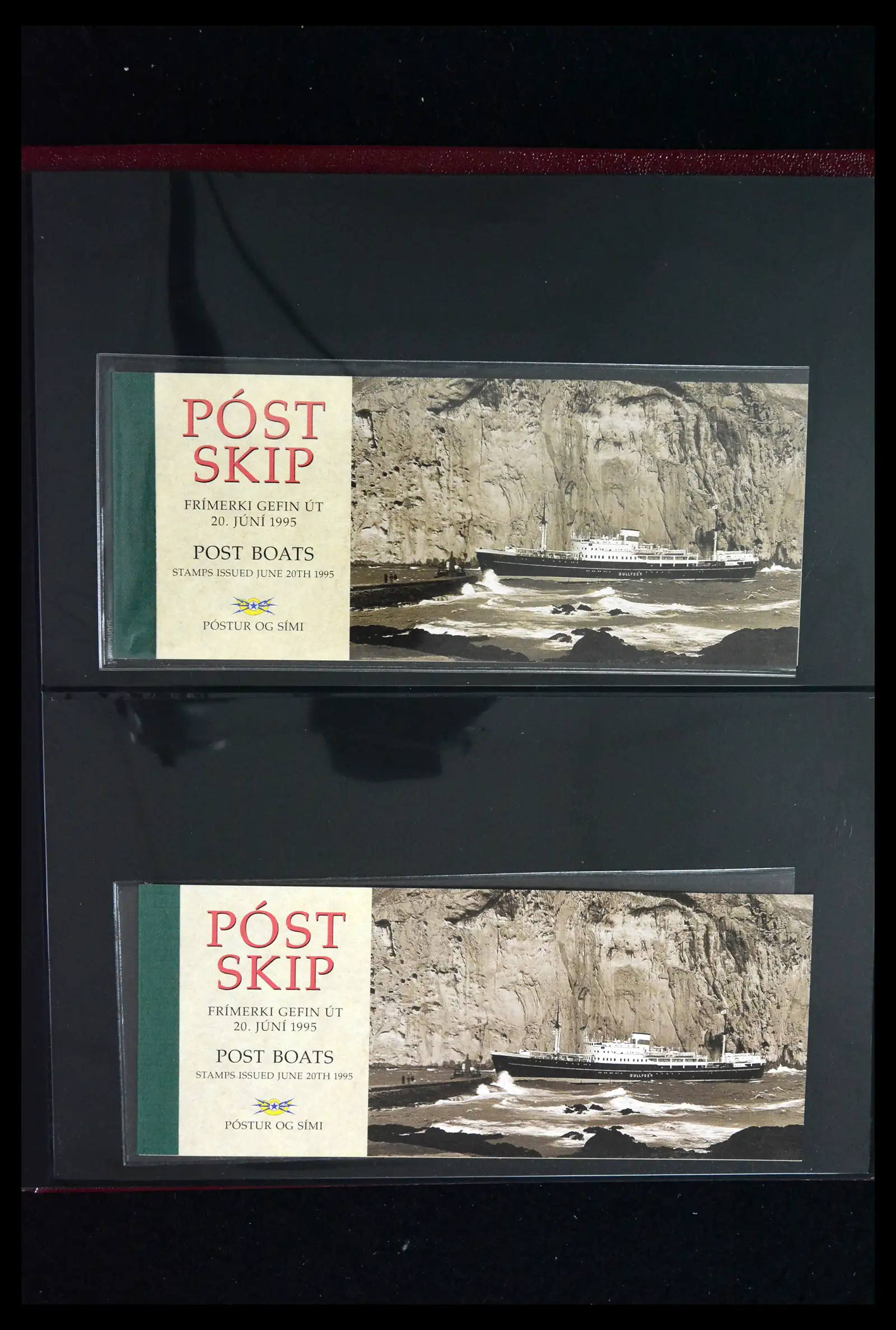 41919 0043 - Stamp collection 41919 Iceland stamp booklets 1987-2015.