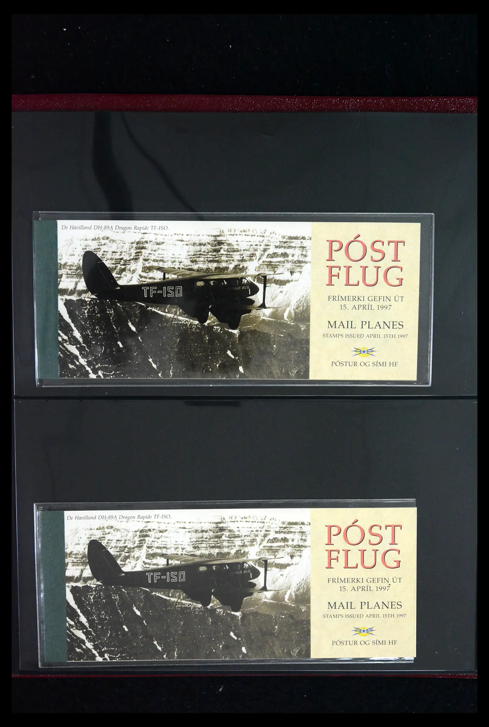 41919 0045 - Stamp collection 41919 Iceland stamp booklets 1987-2015.