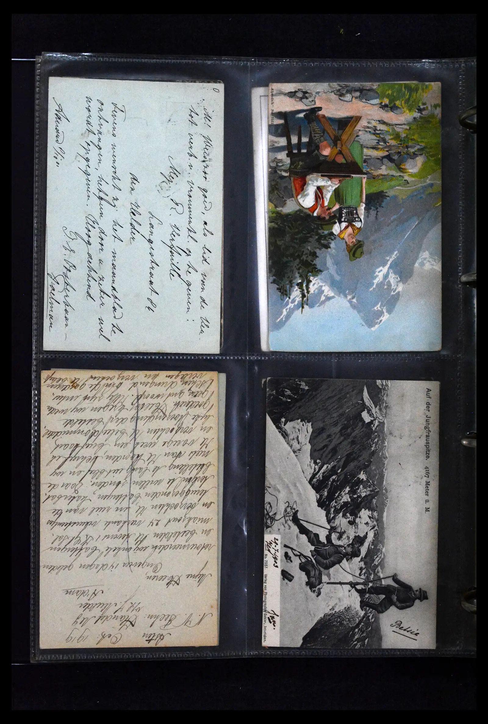 41926 0004 - Postzegelverzameling 41926 Nederland grootrondstempels.