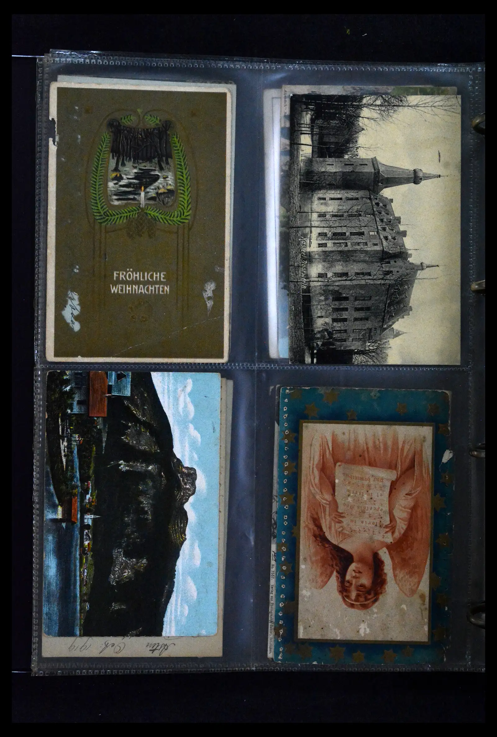 41926 0006 - Postzegelverzameling 41926 Nederland grootrondstempels.