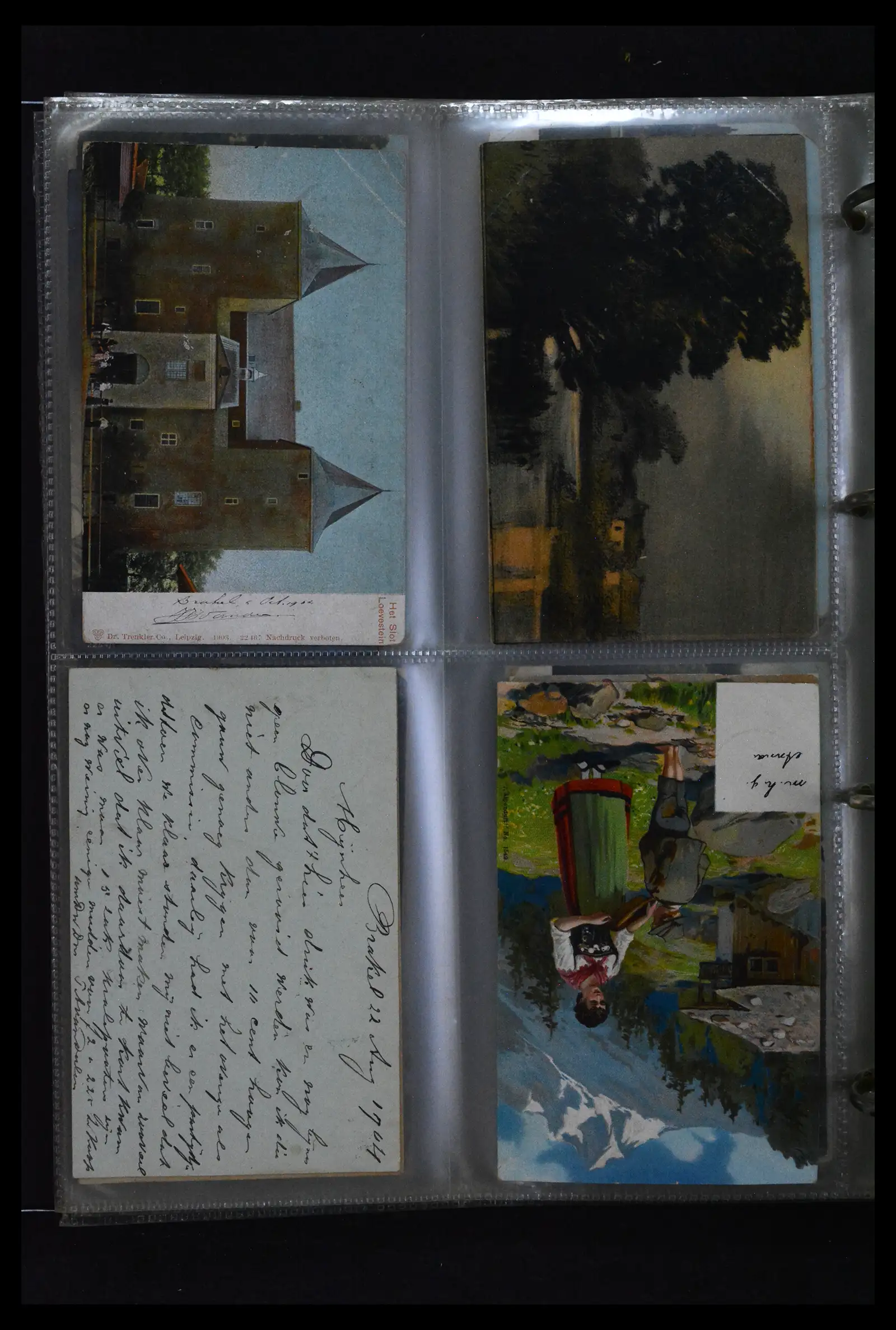 41926 0020 - Postzegelverzameling 41926 Nederland grootrondstempels.