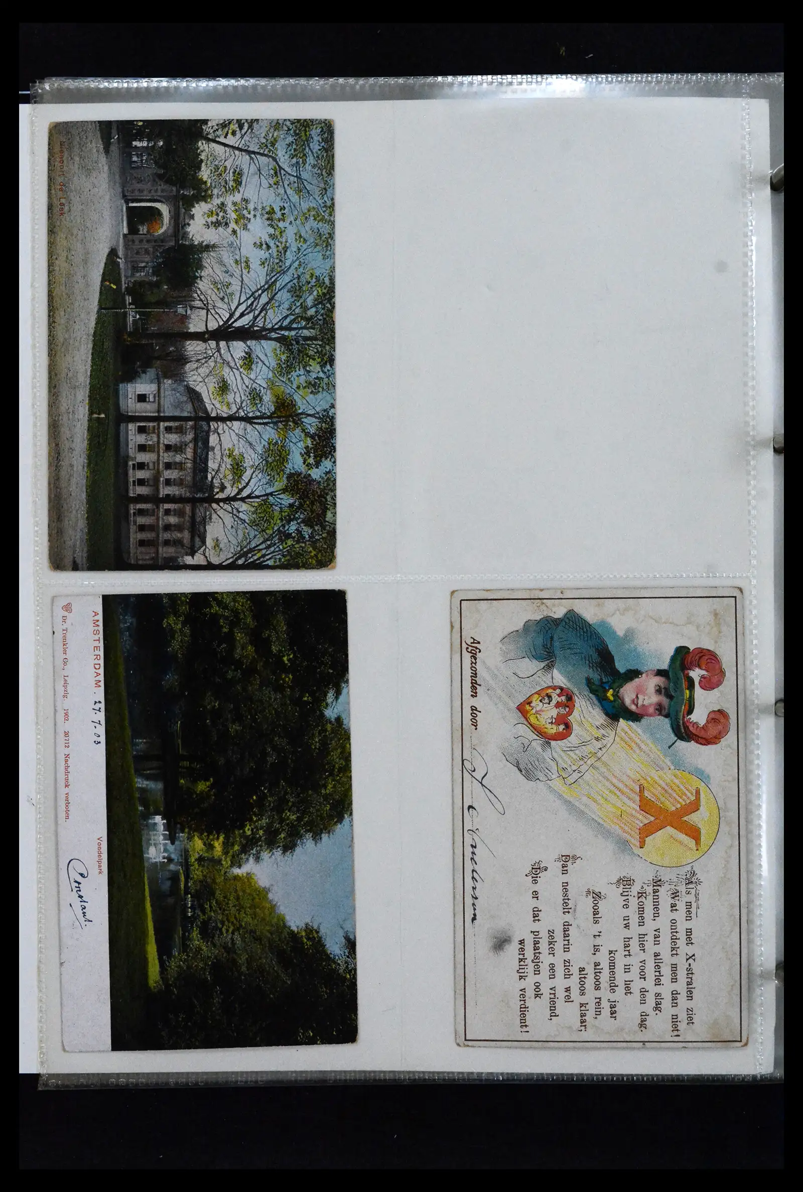 41926 0064 - Postzegelverzameling 41926 Nederland grootrondstempels.