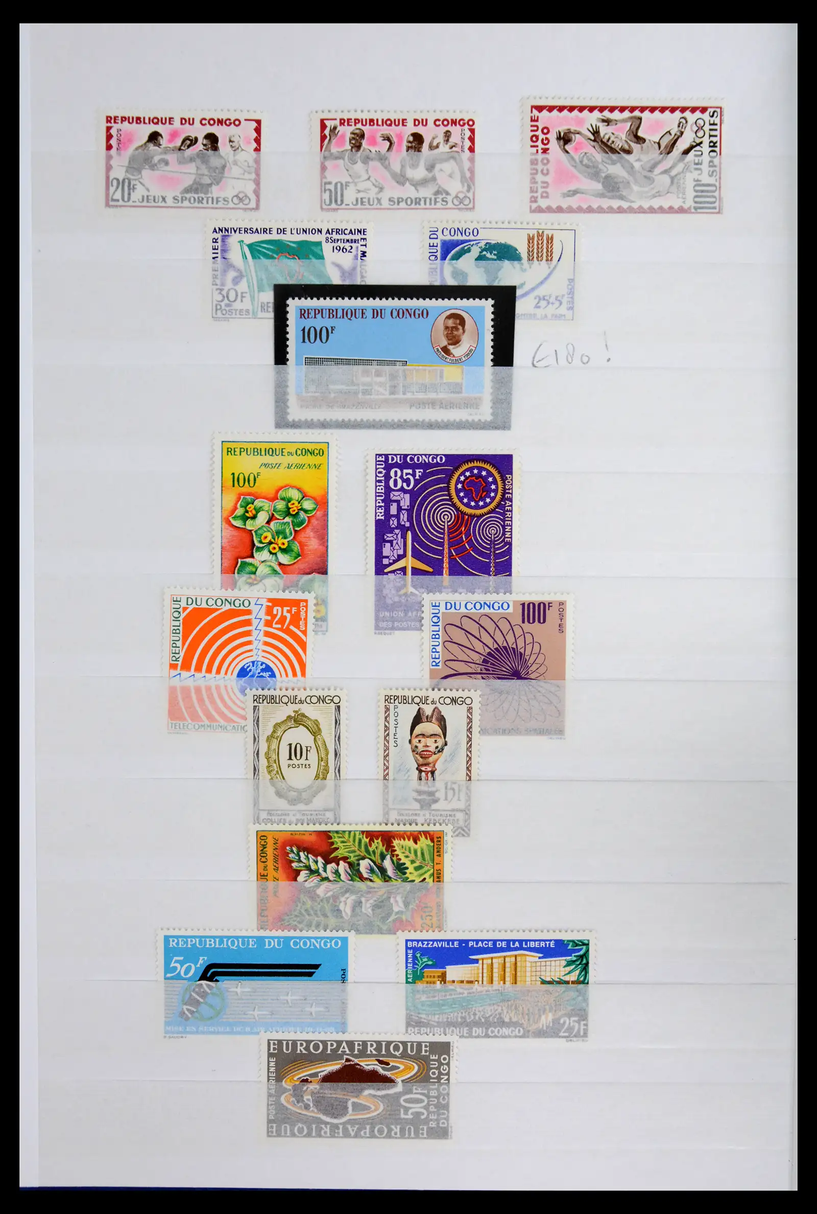 41928 0002 - Stamp collection 41928 Congo 1959-2000.