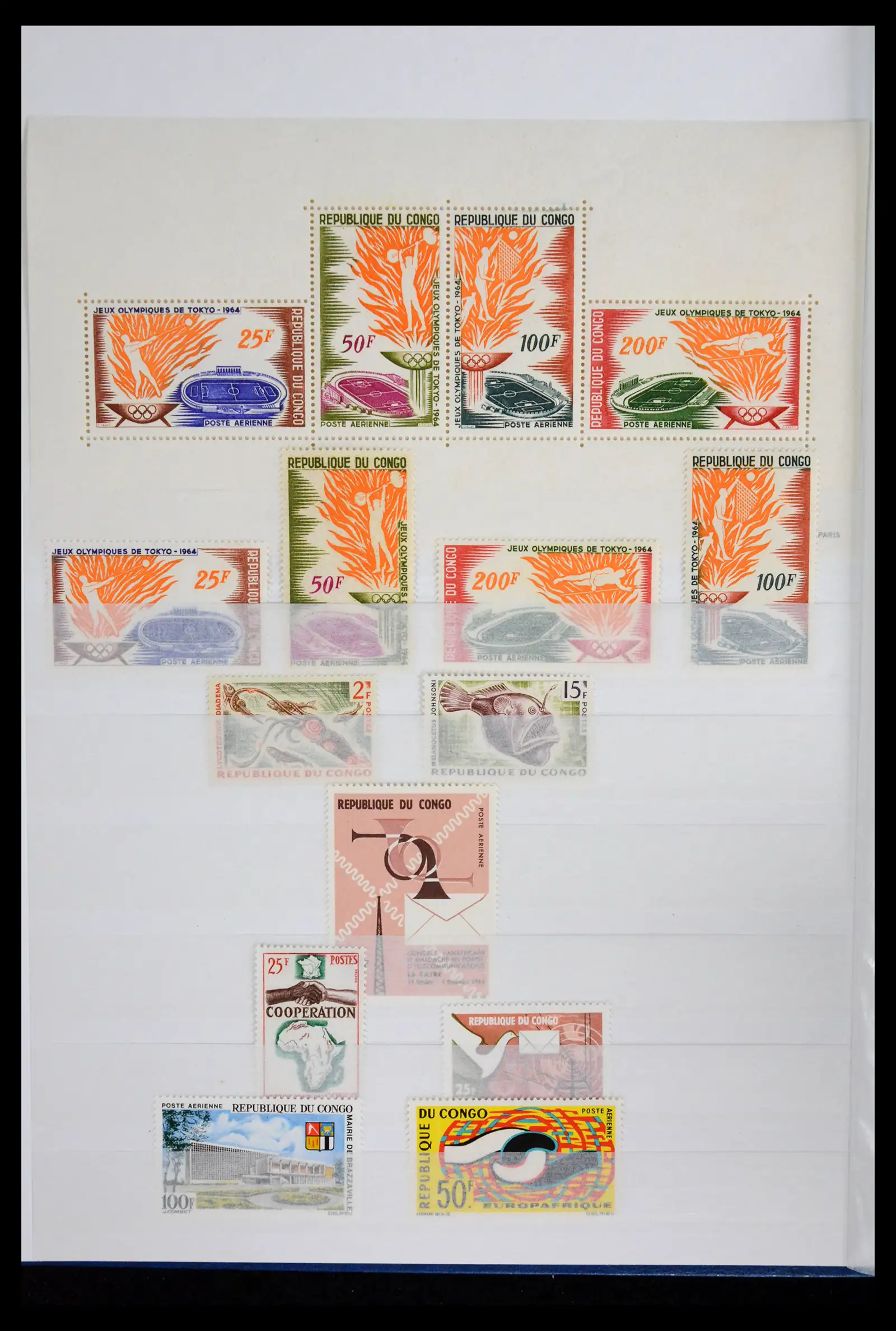 41928 0004 - Stamp collection 41928 Congo 1959-2000.