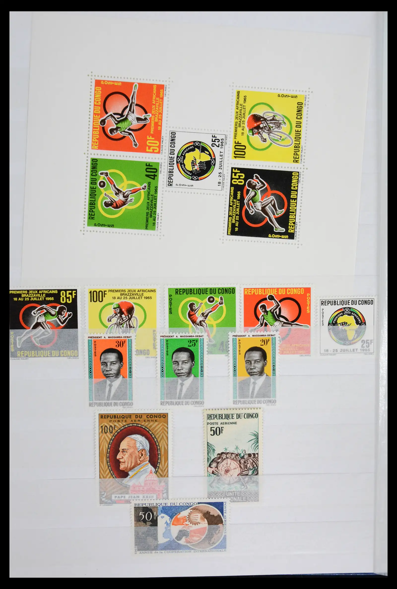 41928 0006 - Stamp collection 41928 Congo 1959-2000.