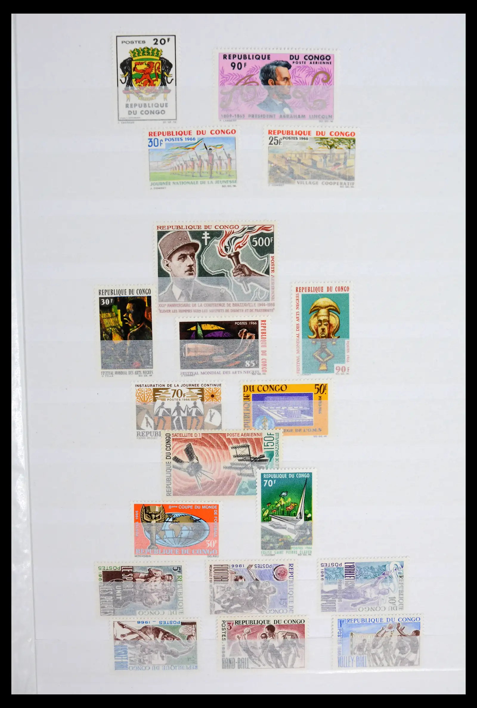 41928 0007 - Stamp collection 41928 Congo 1959-2000.
