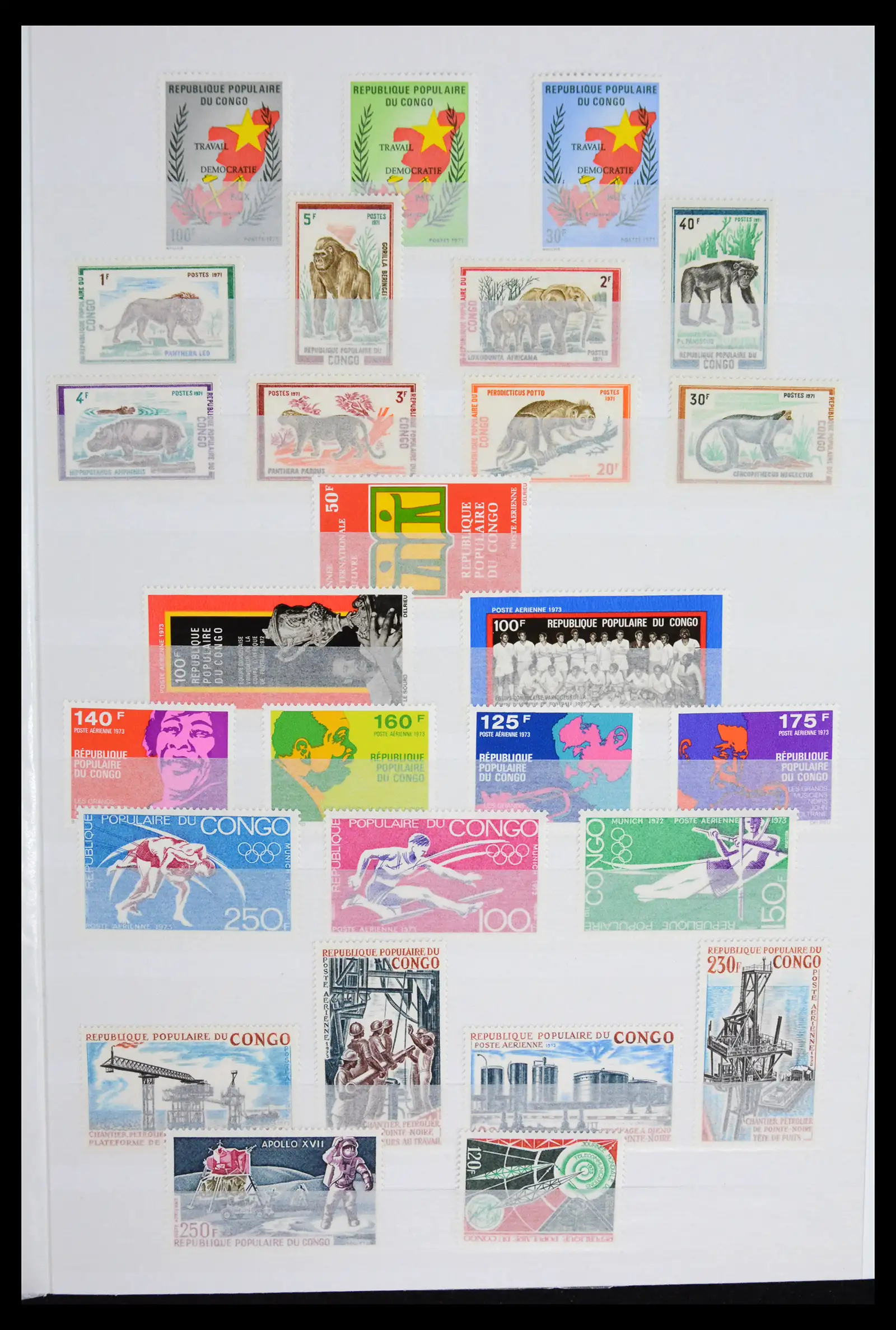41928 0021 - Stamp collection 41928 Congo 1959-2000.