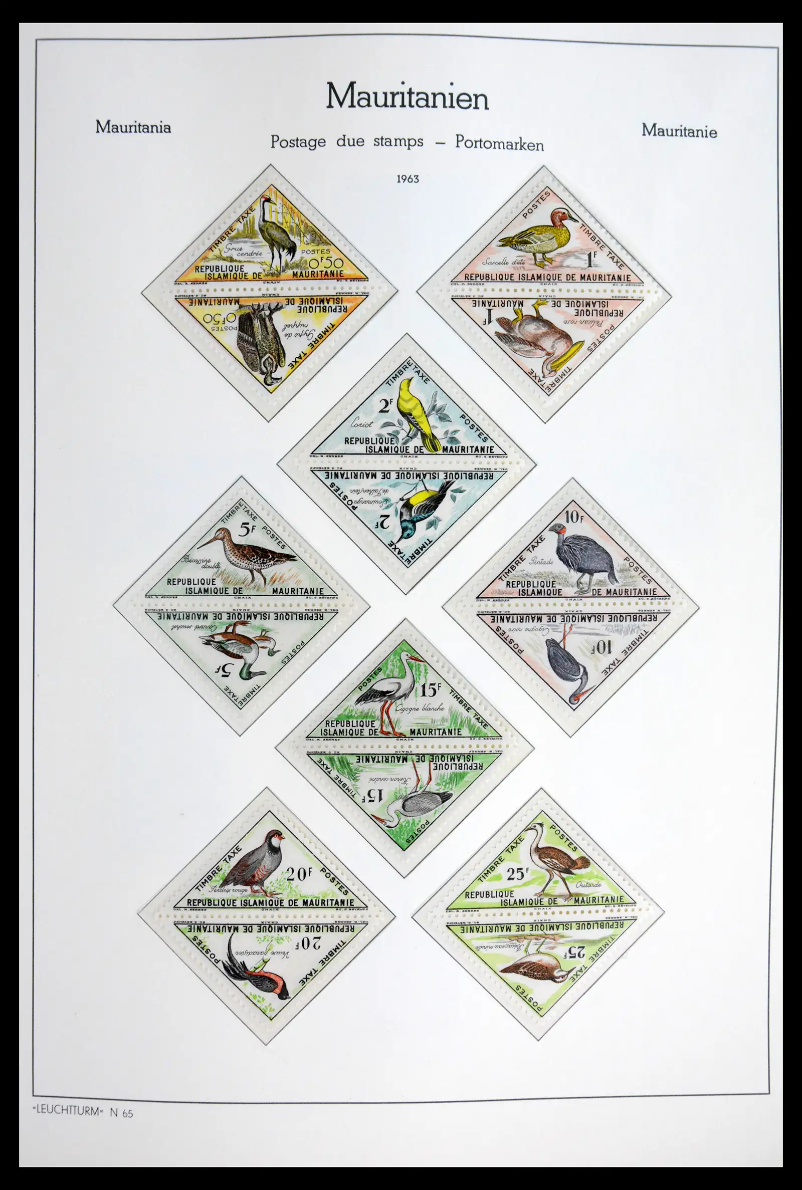 41931 0008 - Stamp collection 41931 Mauritania 1960-1995.