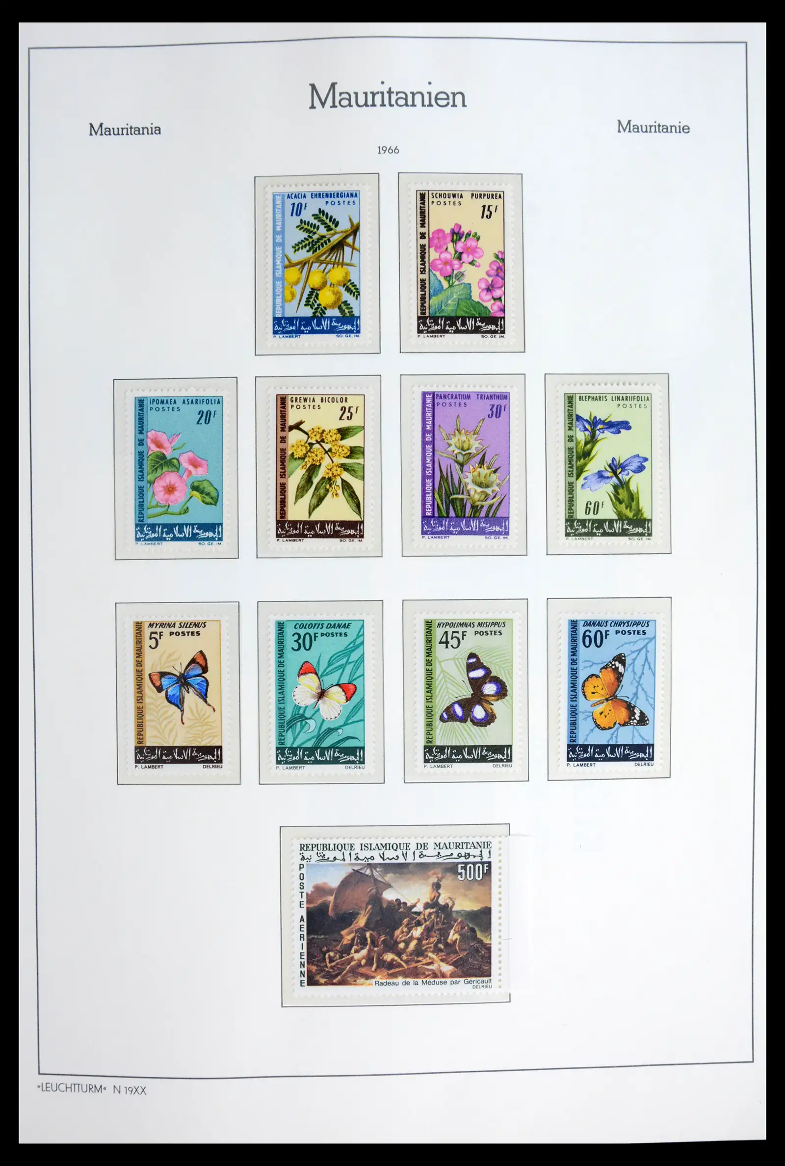 41931 0016 - Stamp collection 41931 Mauritania 1960-1995.
