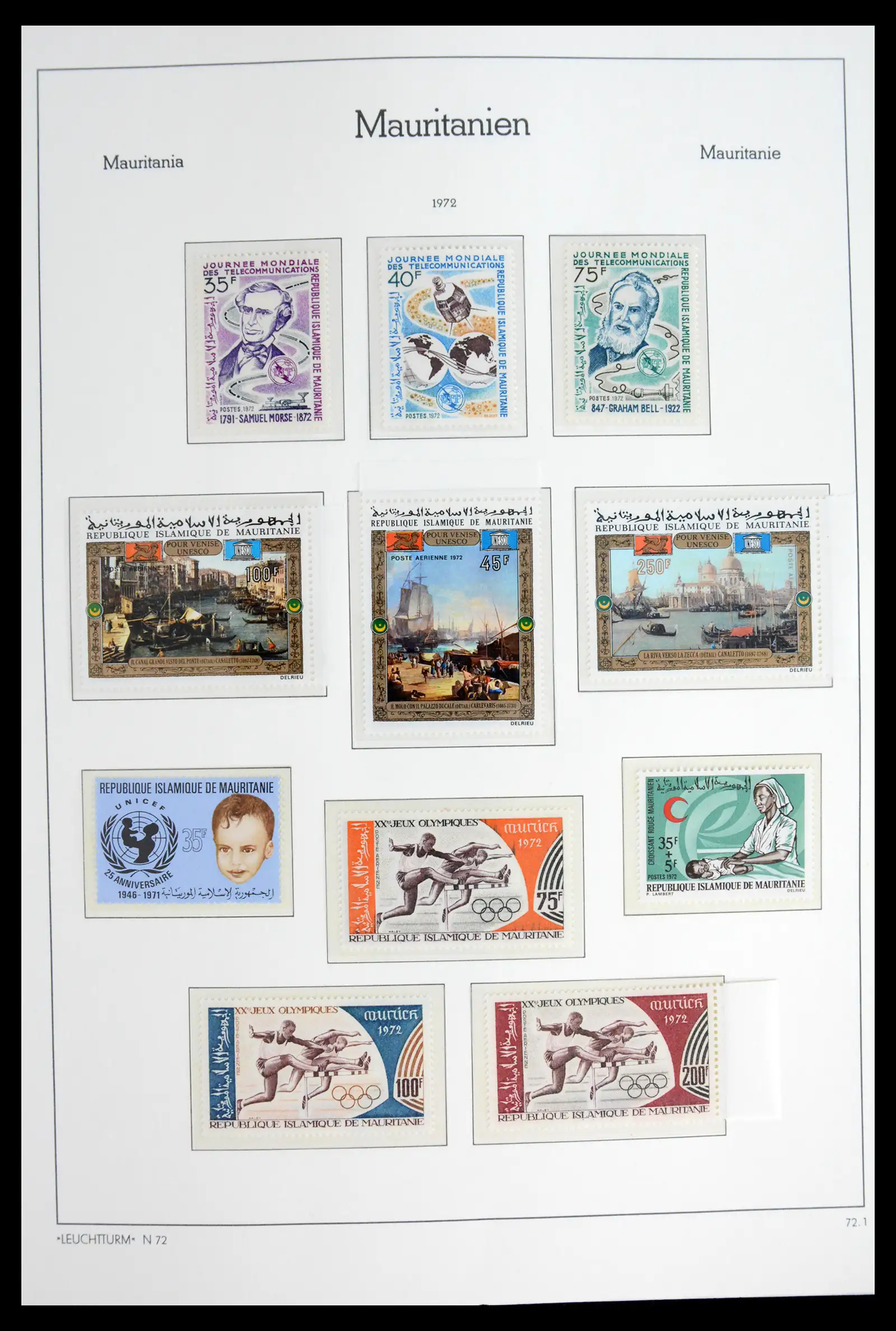 41931 0040 - Stamp collection 41931 Mauritania 1960-1995.