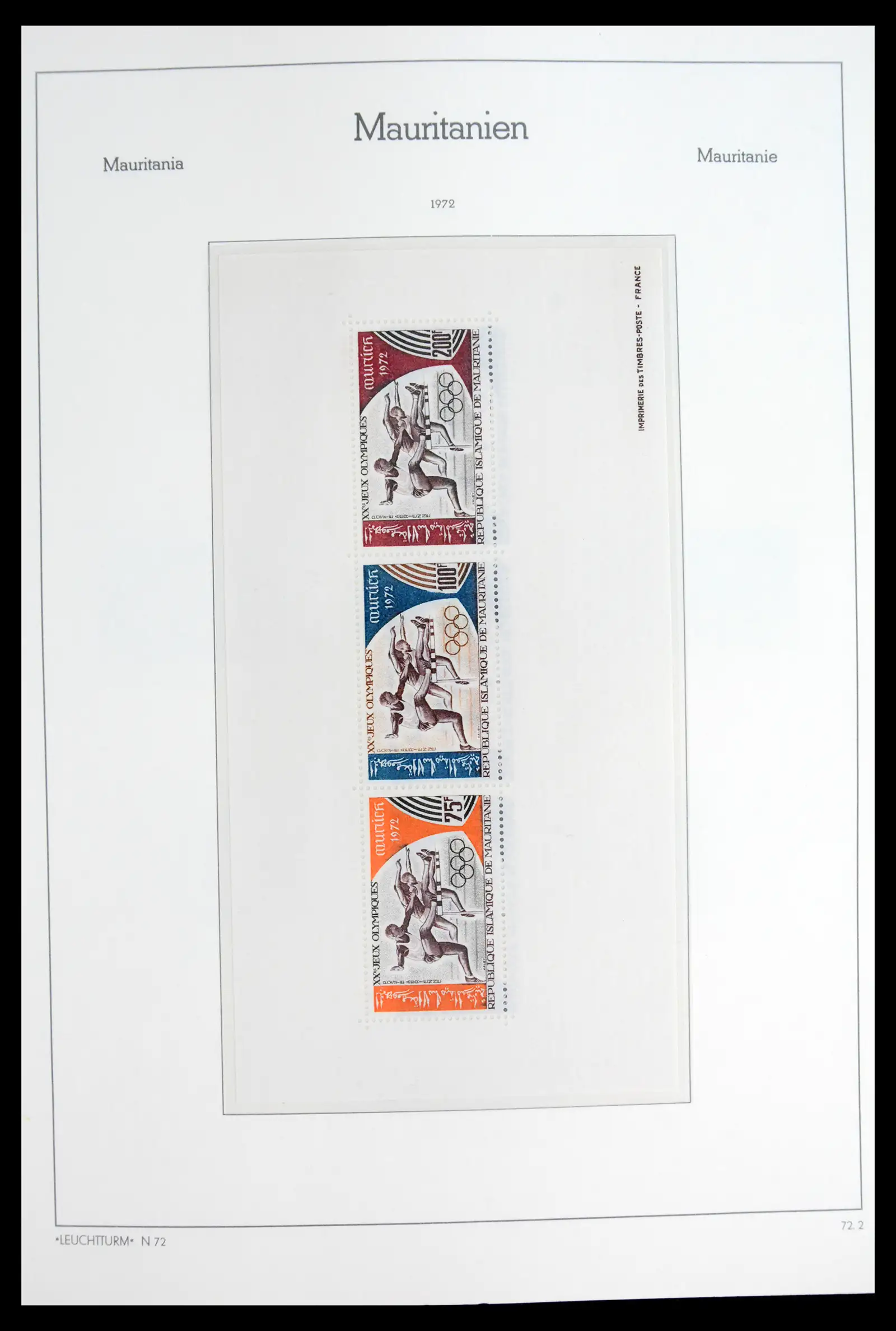 41931 0041 - Stamp collection 41931 Mauritania 1960-1995.
