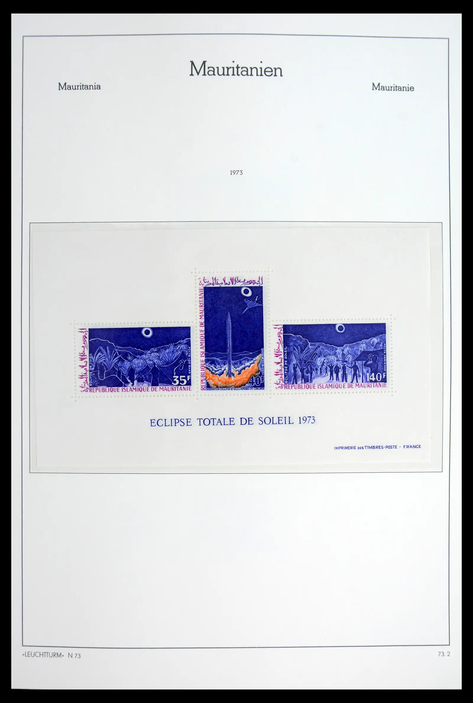 41931 0044 - Stamp collection 41931 Mauritania 1960-1995.