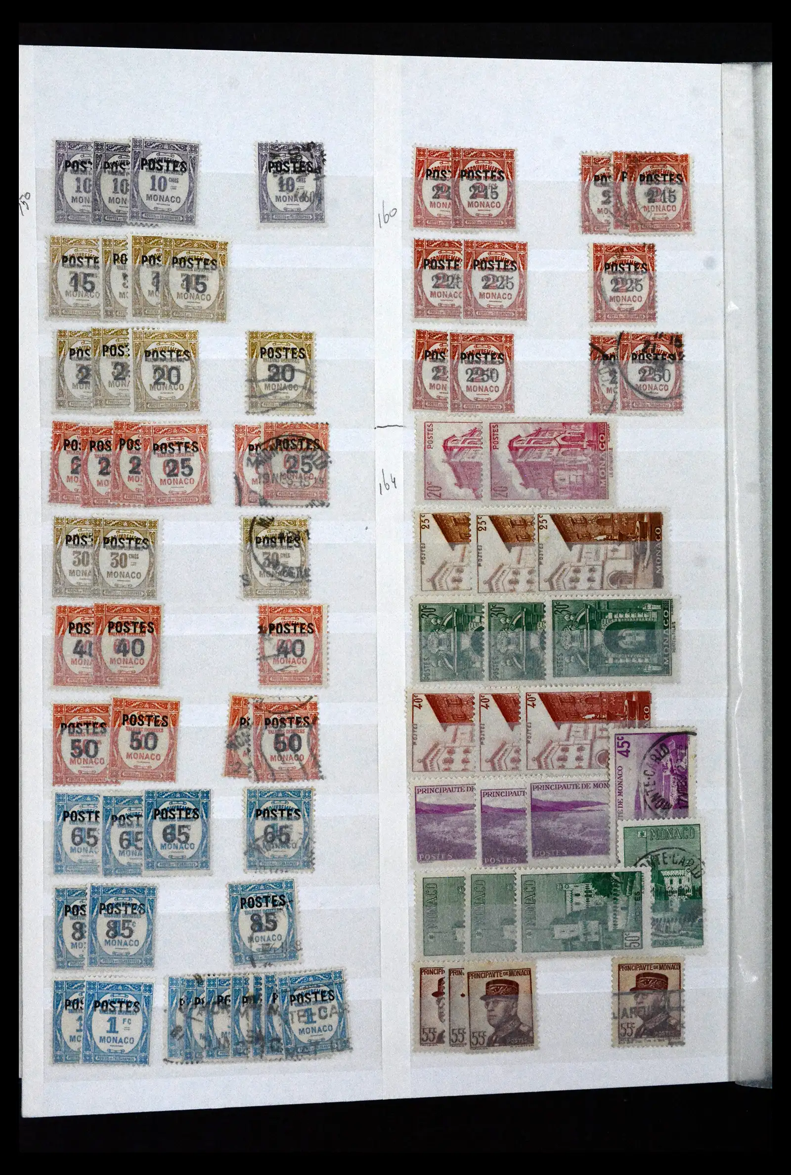 41936 0008 - Stamp collection 41936 Monaco dealerstock 1885-2012.