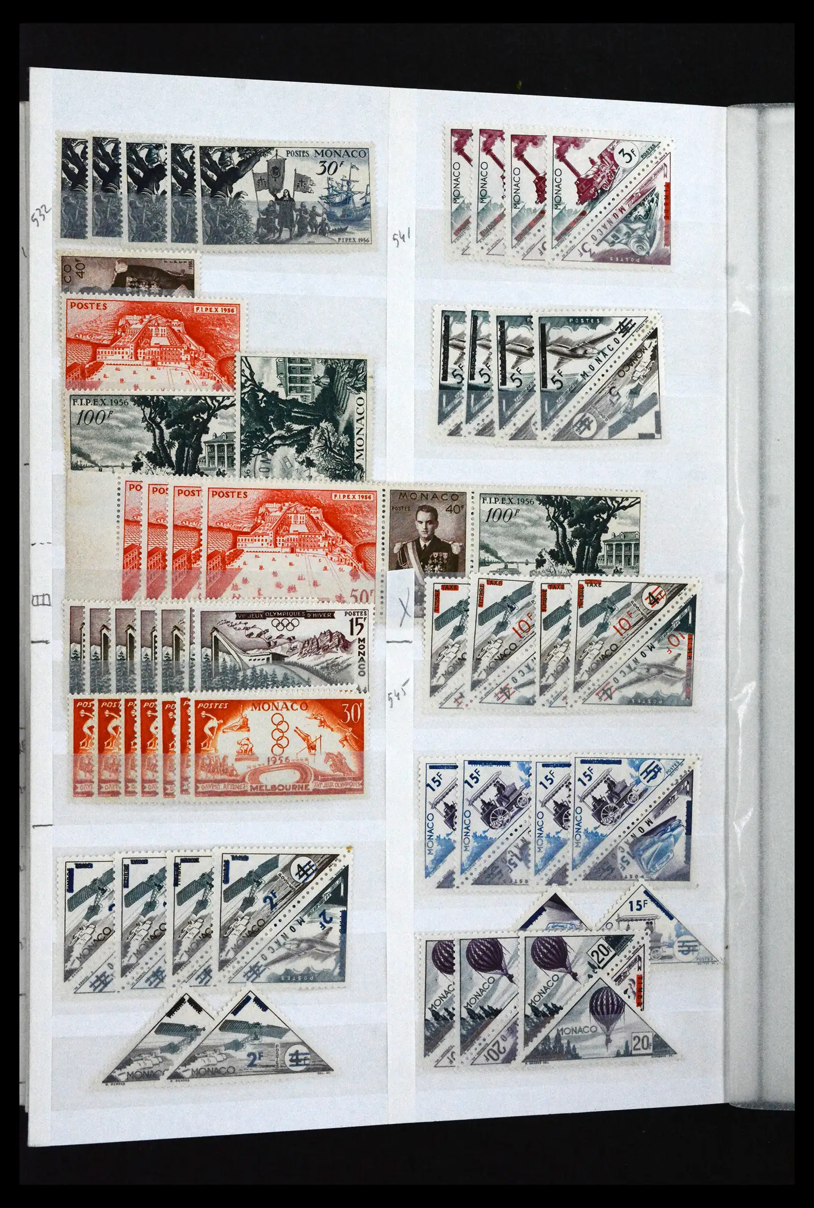 41936 0028 - Postzegelverzameling 41936 Monaco handelsvoorraad 1885-2012.