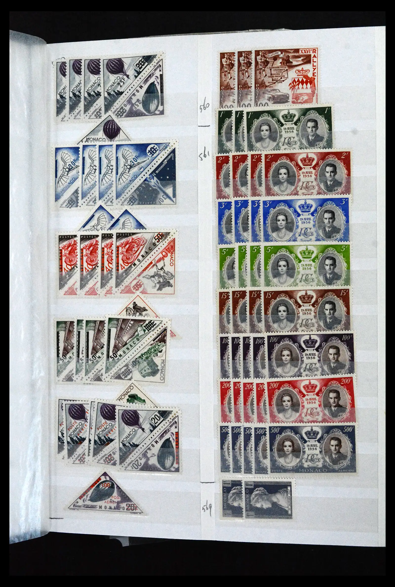 41936 0029 - Postzegelverzameling 41936 Monaco handelsvoorraad 1885-2012.