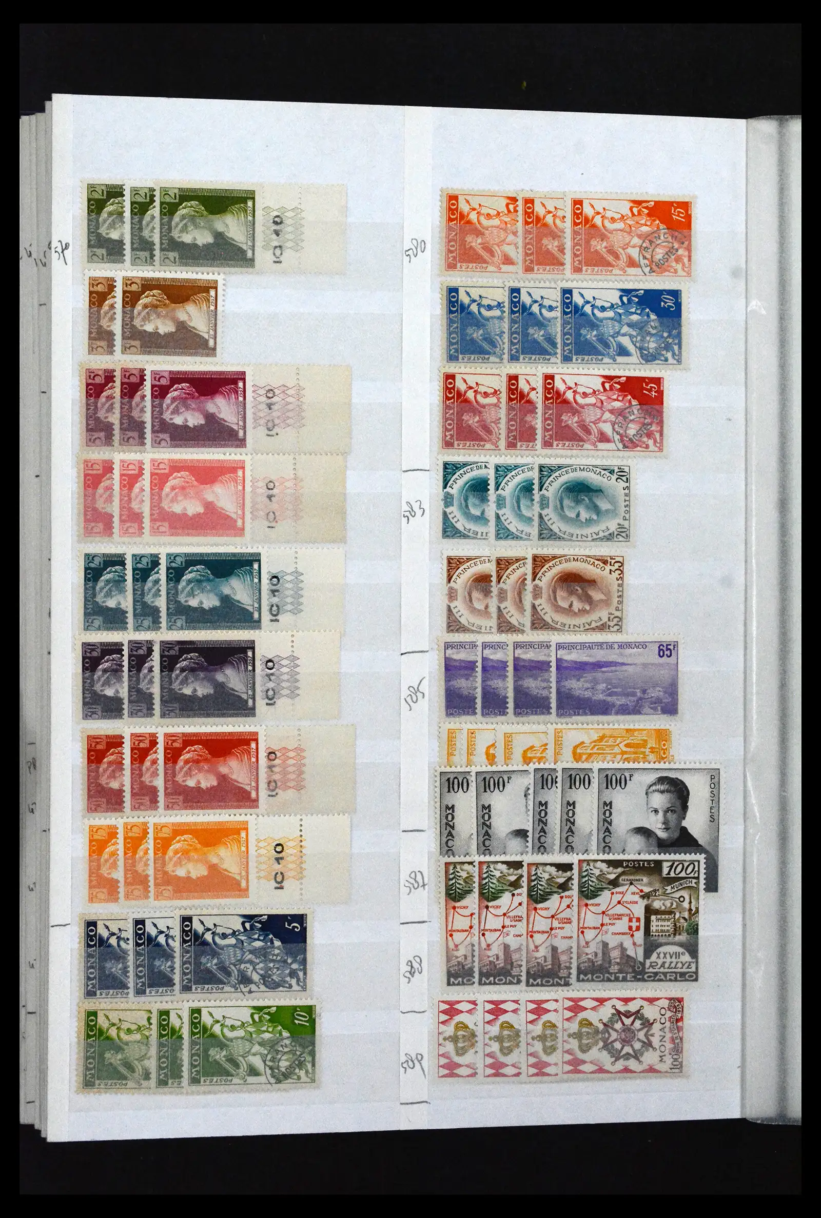 41936 0030 - Postzegelverzameling 41936 Monaco handelsvoorraad 1885-2012.