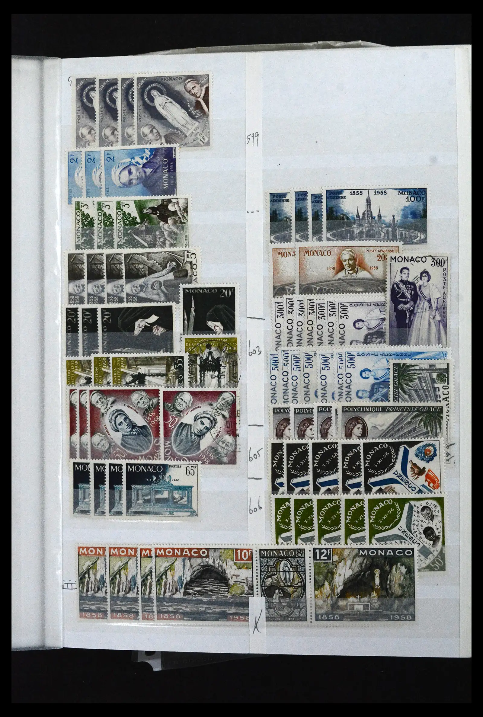 41936 0031 - Postzegelverzameling 41936 Monaco handelsvoorraad 1885-2012.