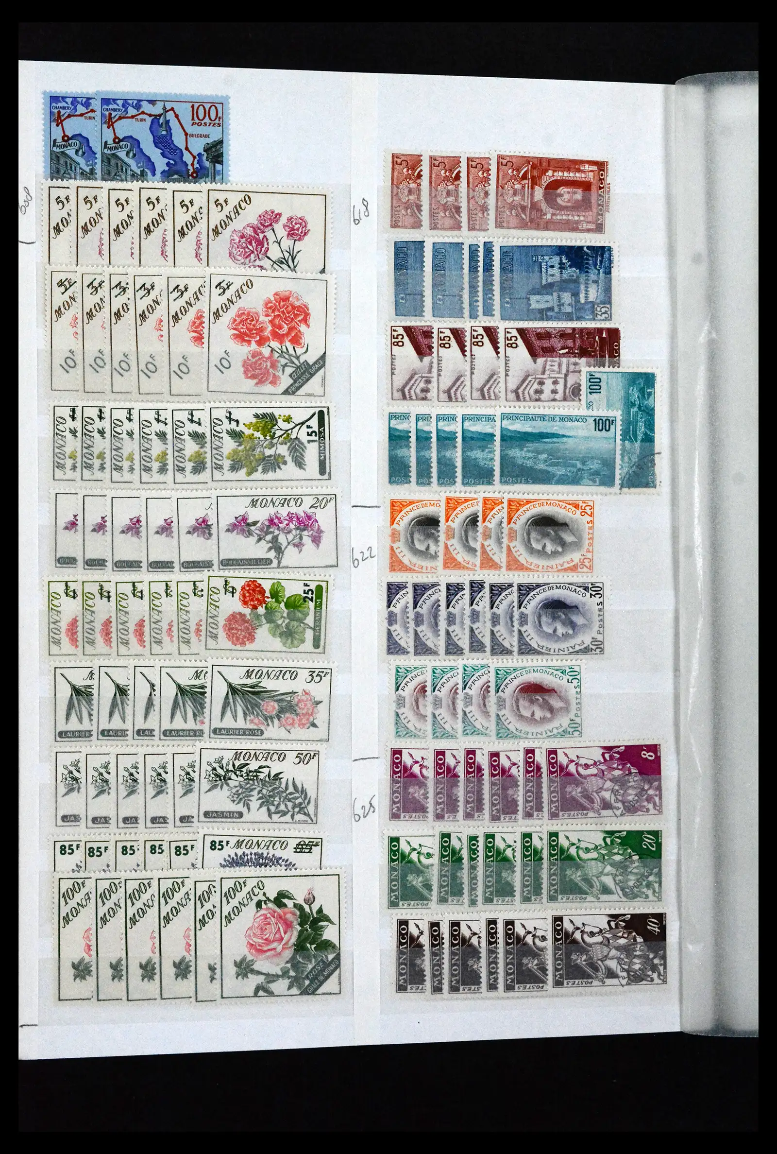 41936 0032 - Postzegelverzameling 41936 Monaco handelsvoorraad 1885-2012.