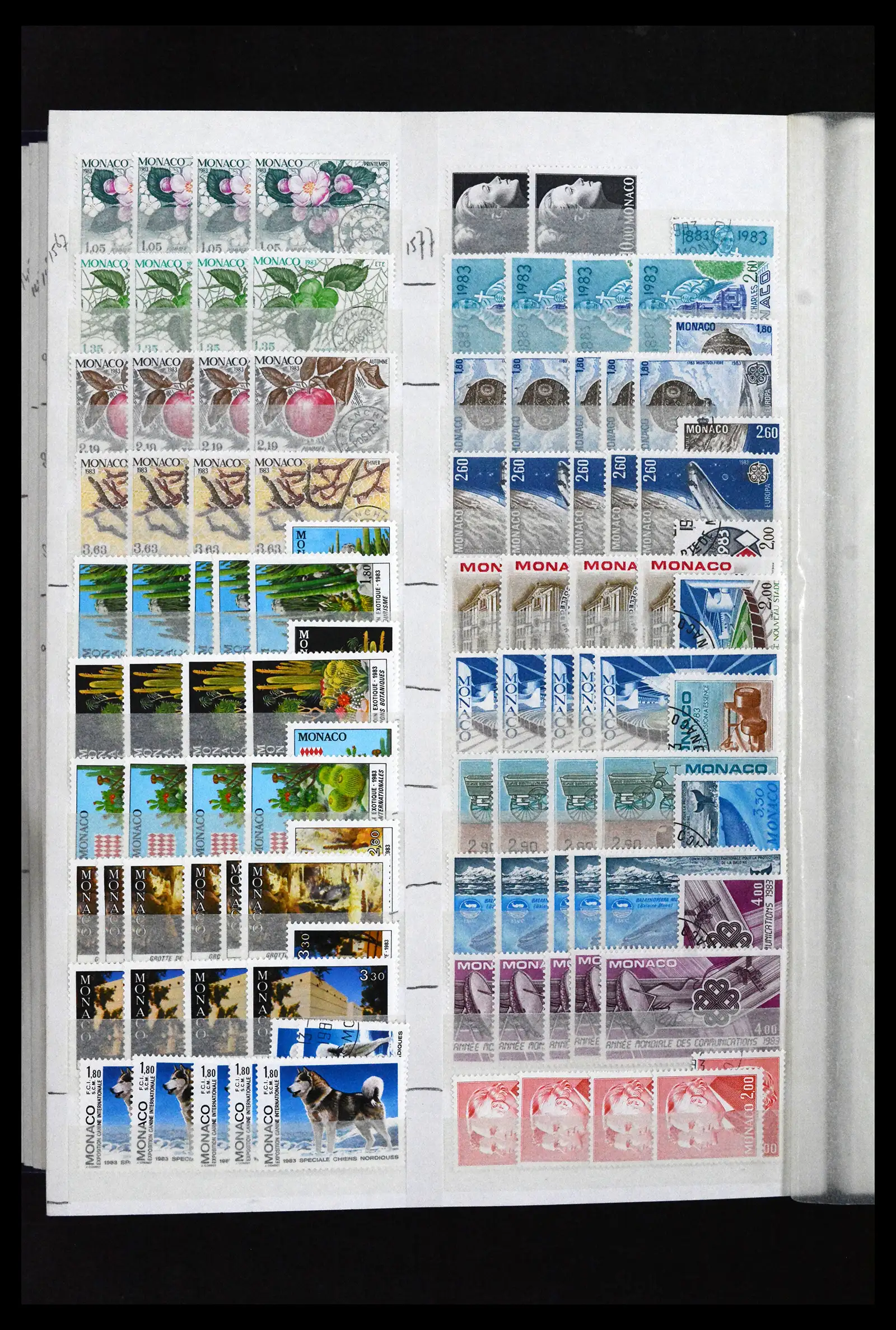 41936 0082 - Postzegelverzameling 41936 Monaco handelsvoorraad 1885-2012.