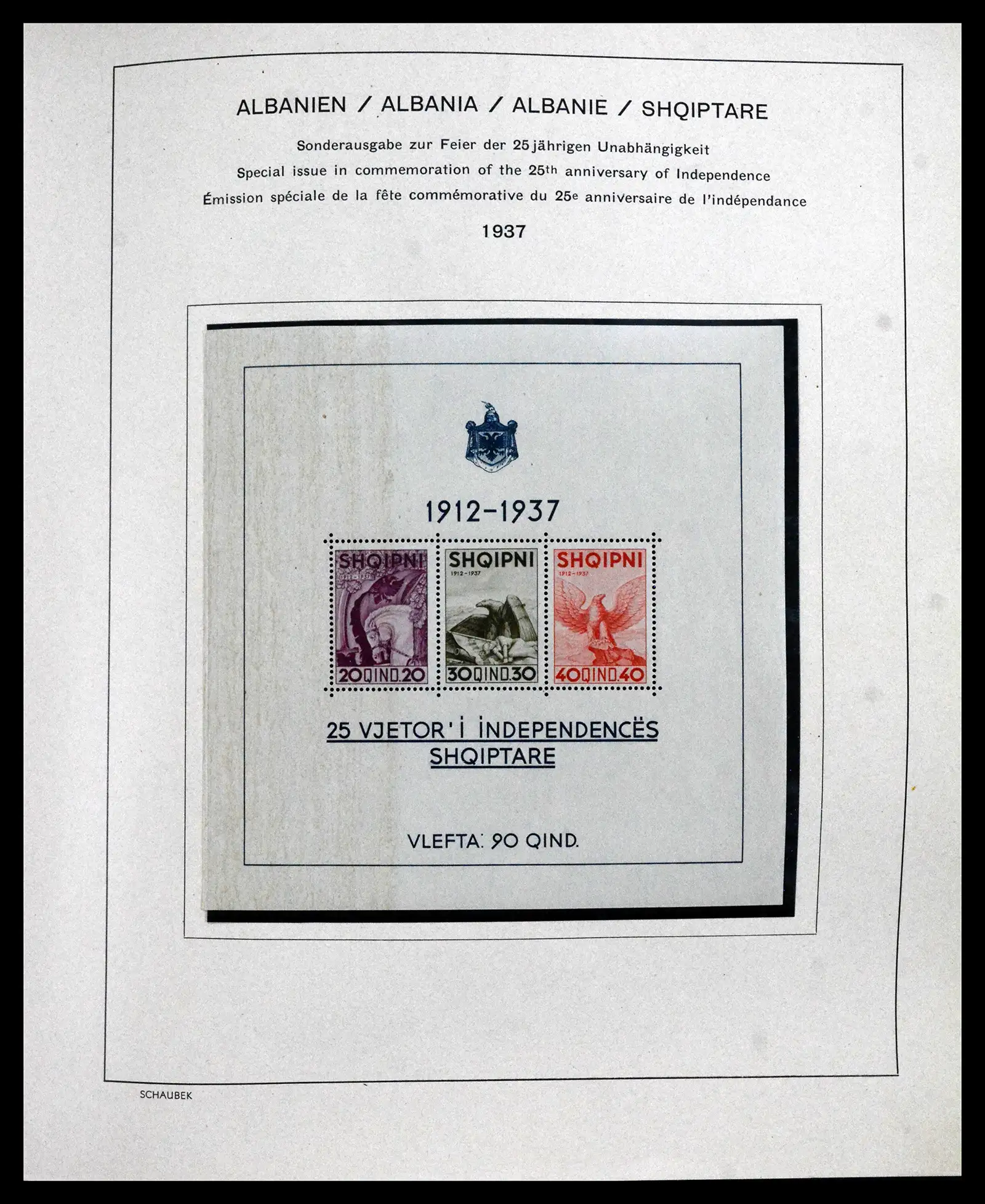 41937 0011 - Stamp collection 41937 Albania 1914-2005.