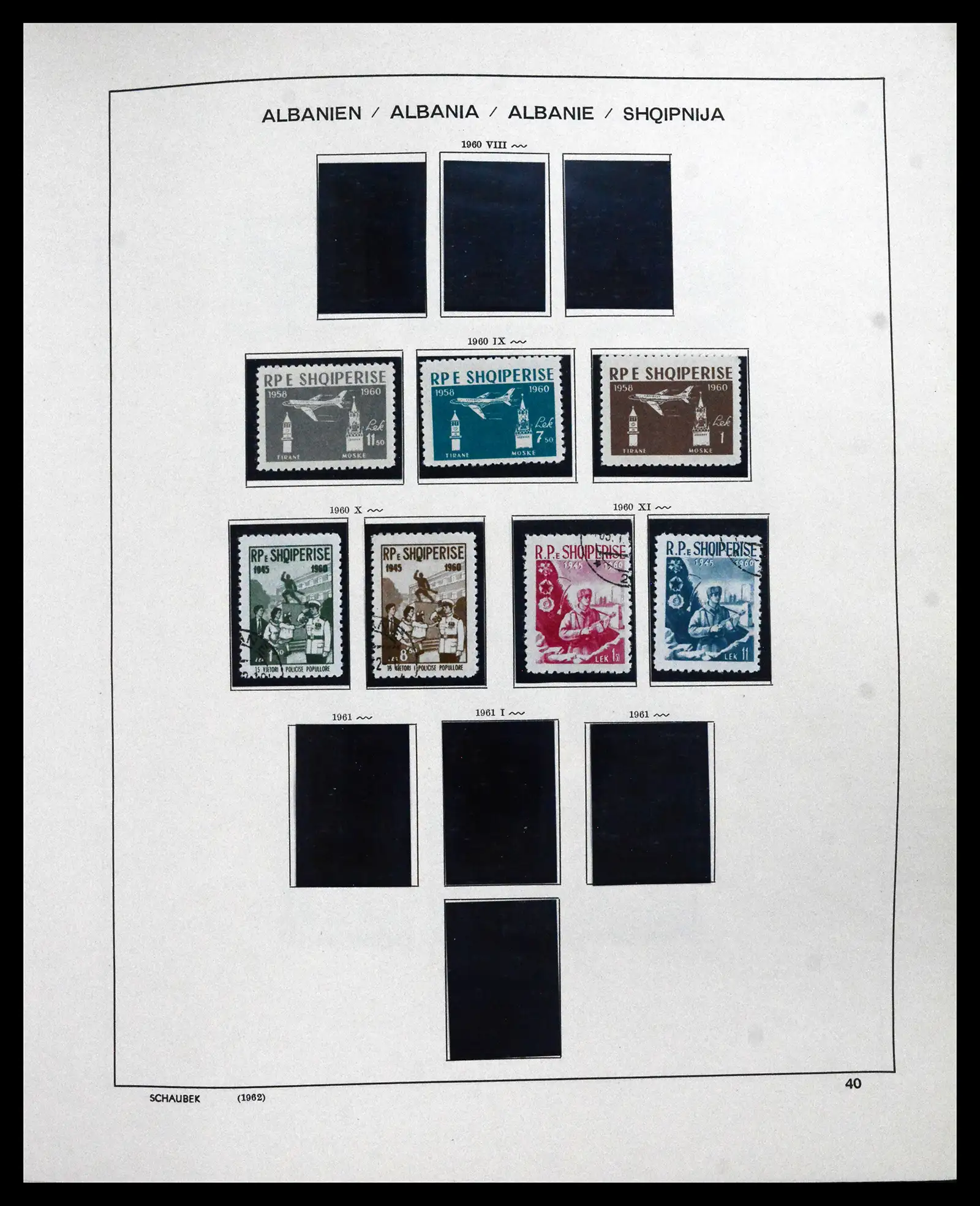 41937 0019 - Stamp collection 41937 Albania 1914-2005.