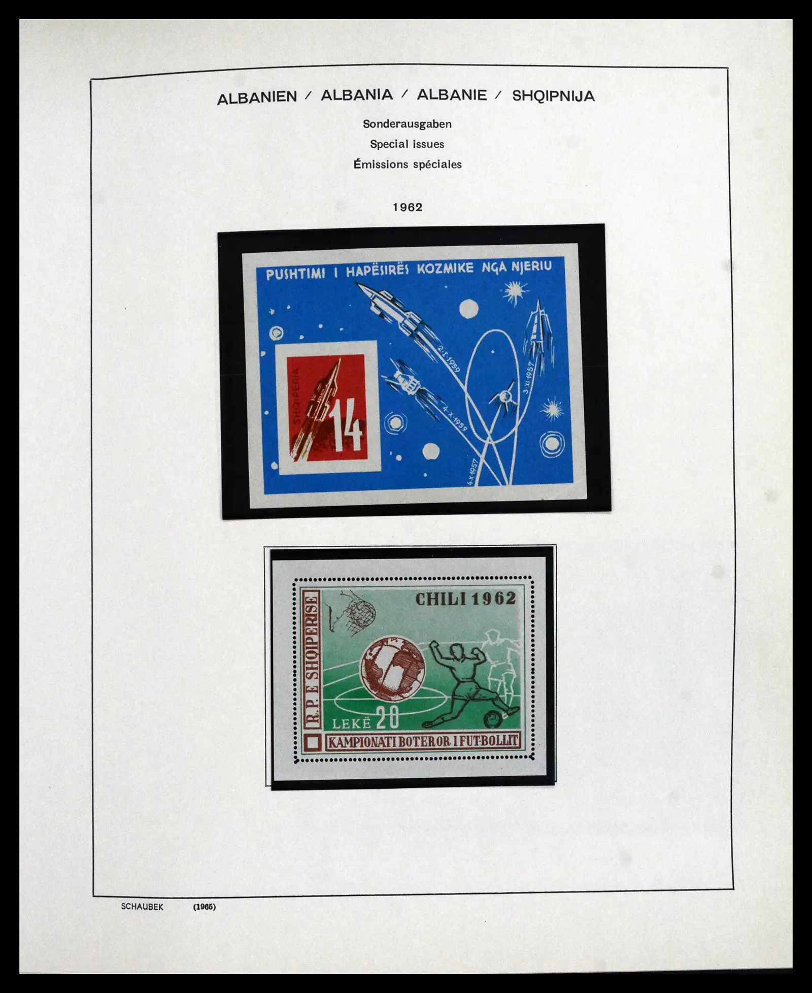 41937 0031 - Postzegelverzameling 41937 Albanië 1914-2005.