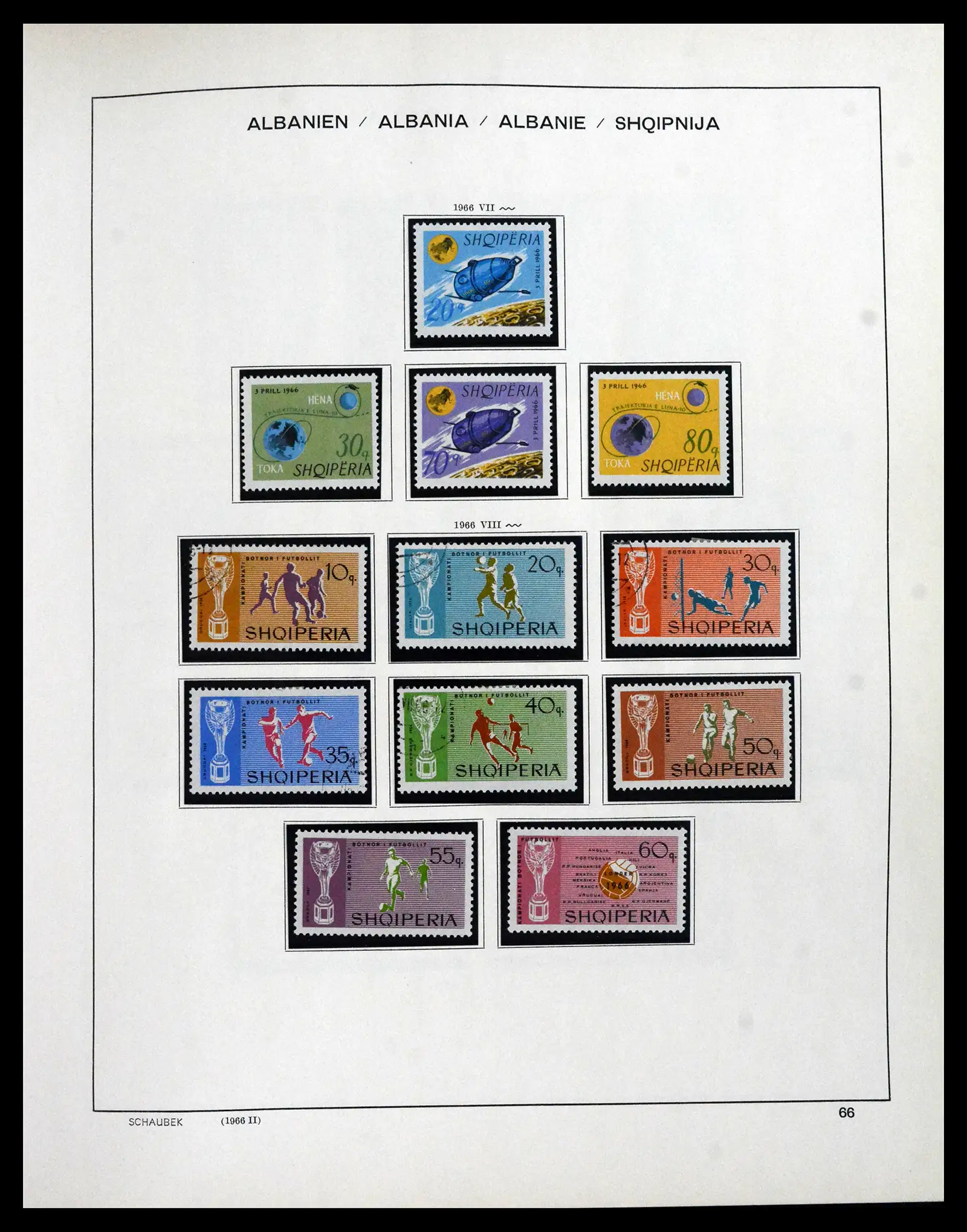 41937 0055 - Postzegelverzameling 41937 Albanië 1914-2005.