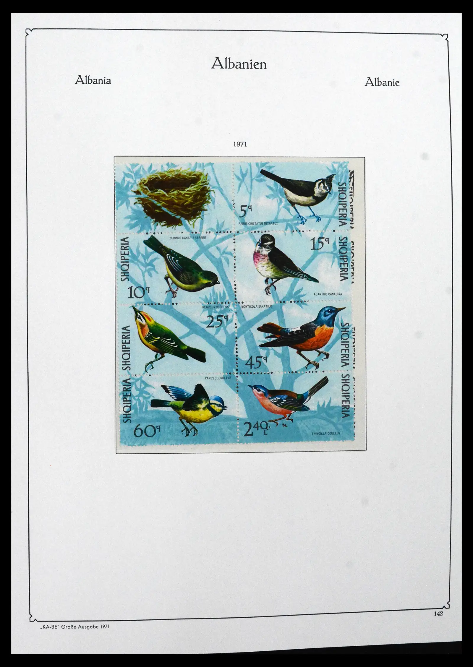 41938 0005 - Stamp collection 41938 Albania complete 1971-1986.