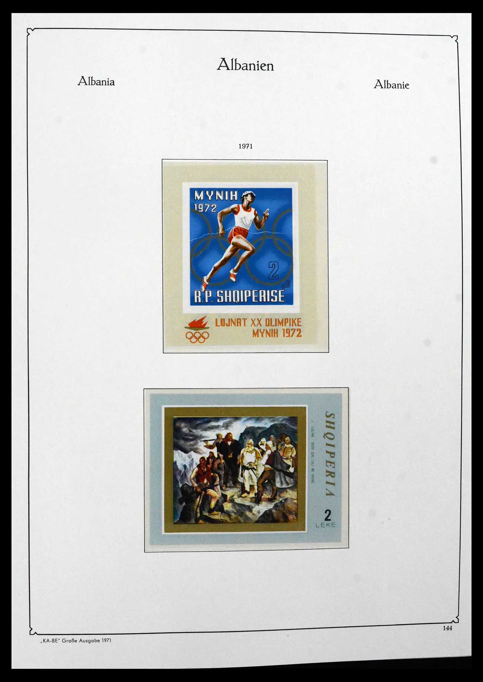 41938 0007 - Stamp collection 41938 Albania complete 1971-1986.